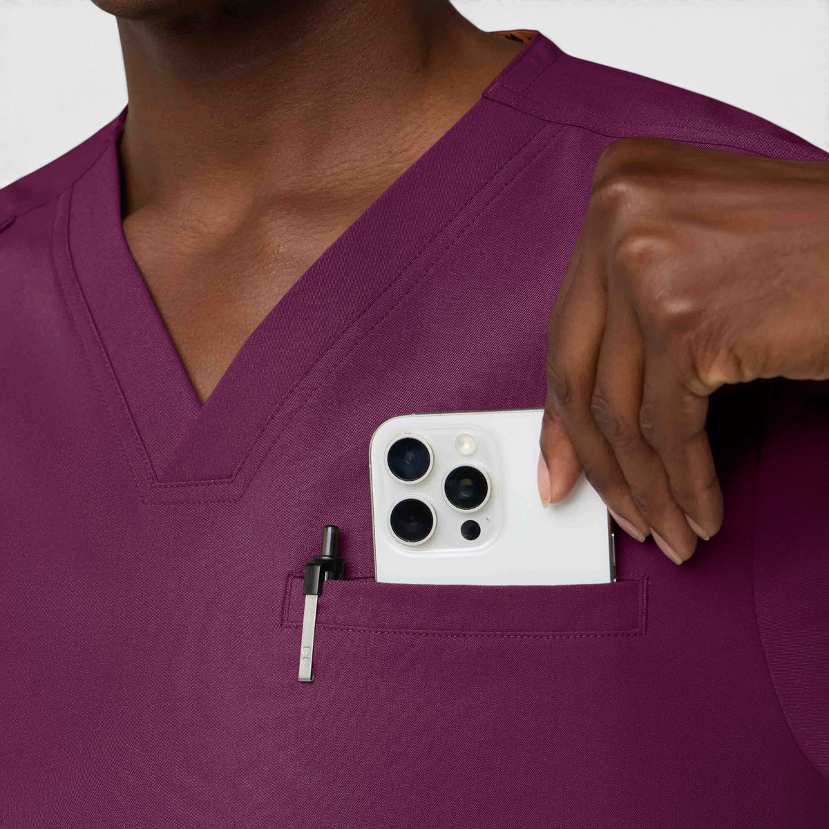 Men's 3 Pocket Scrub Top | T171
