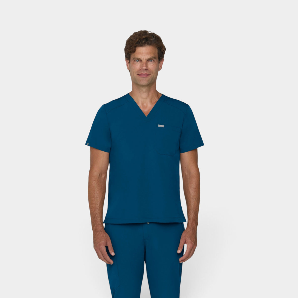 Men's 1 Pocket V-Neck Scrub Top |T172