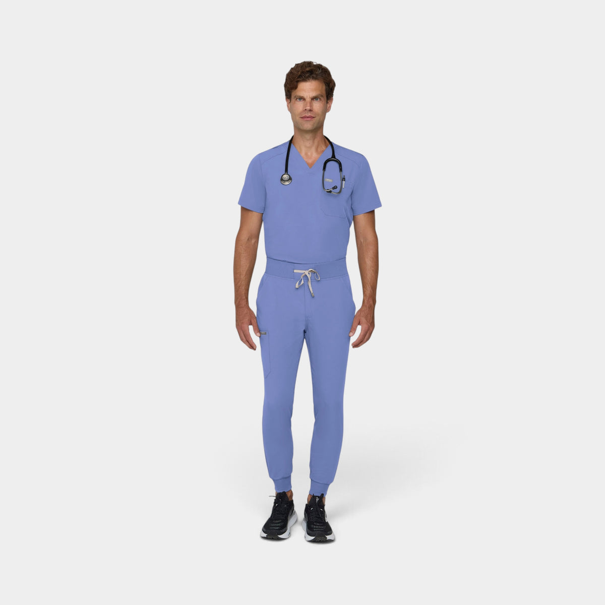 Men's 1 Pocket V-Neck Scrub Top |T172