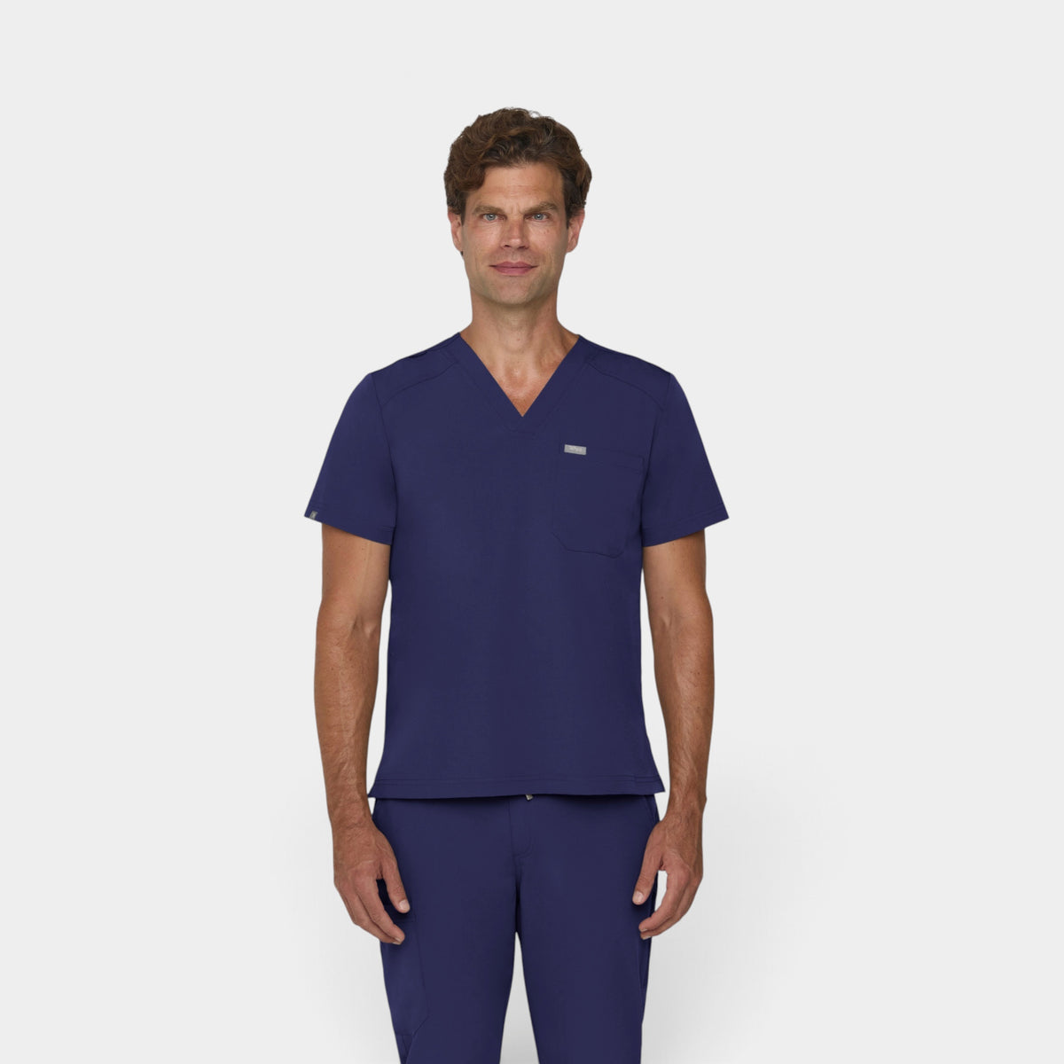Men's 1 Pocket V-Neck Scrub Top |T172