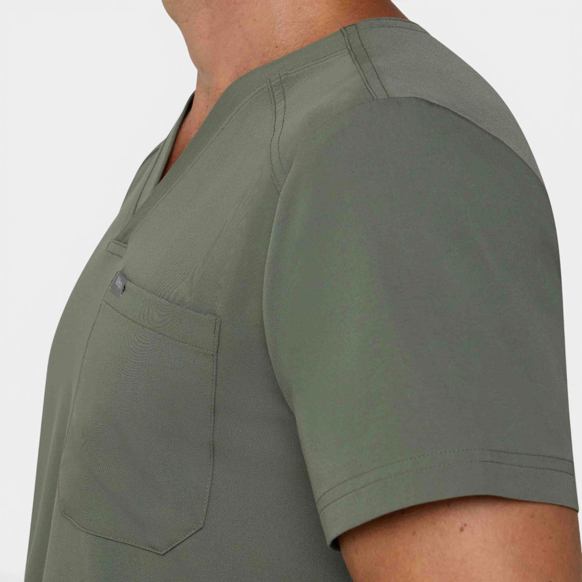 Men's 1 Pocket V-Neck Scrub Top |T172