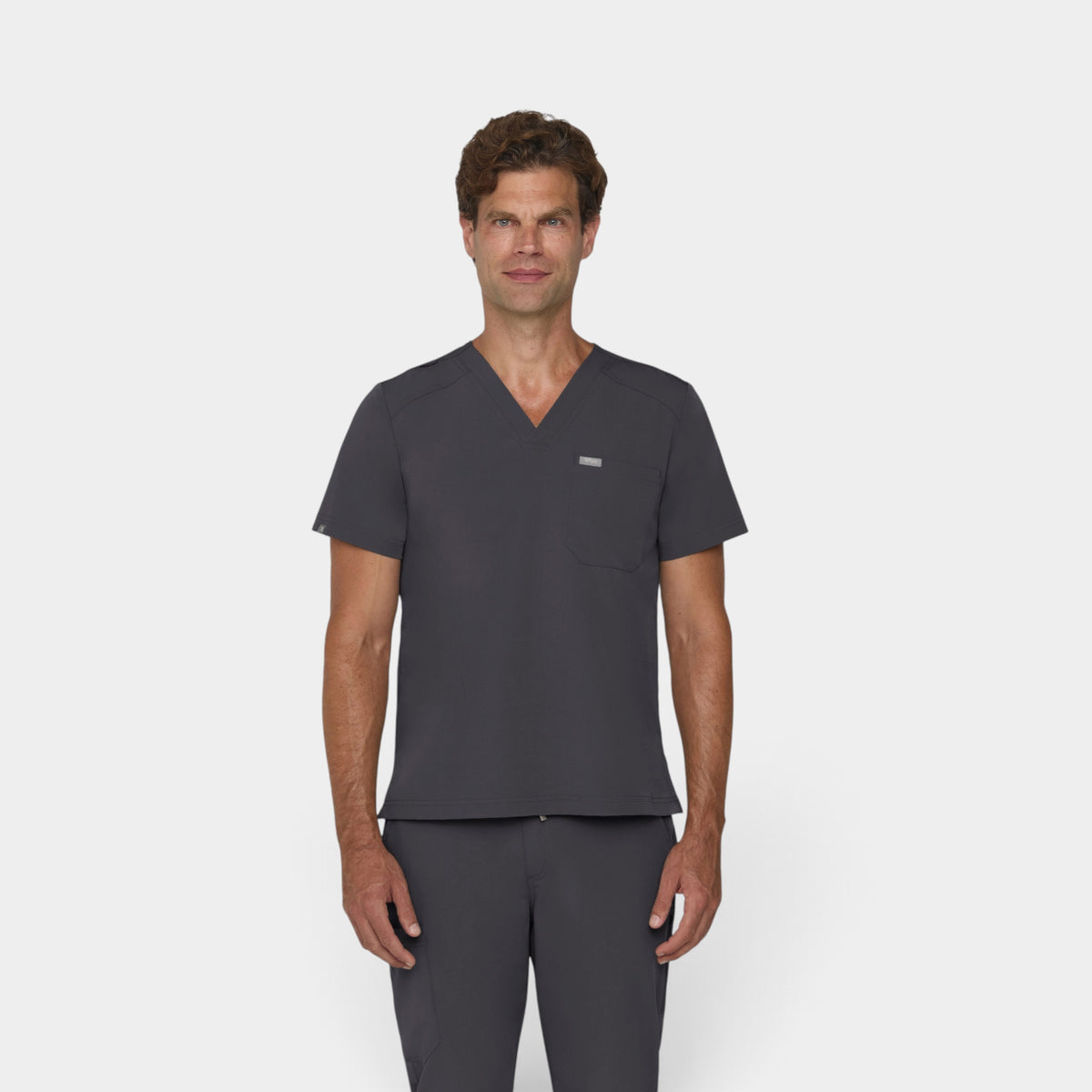 Men's 1 Pocket V-Neck Scrub Top |T172
