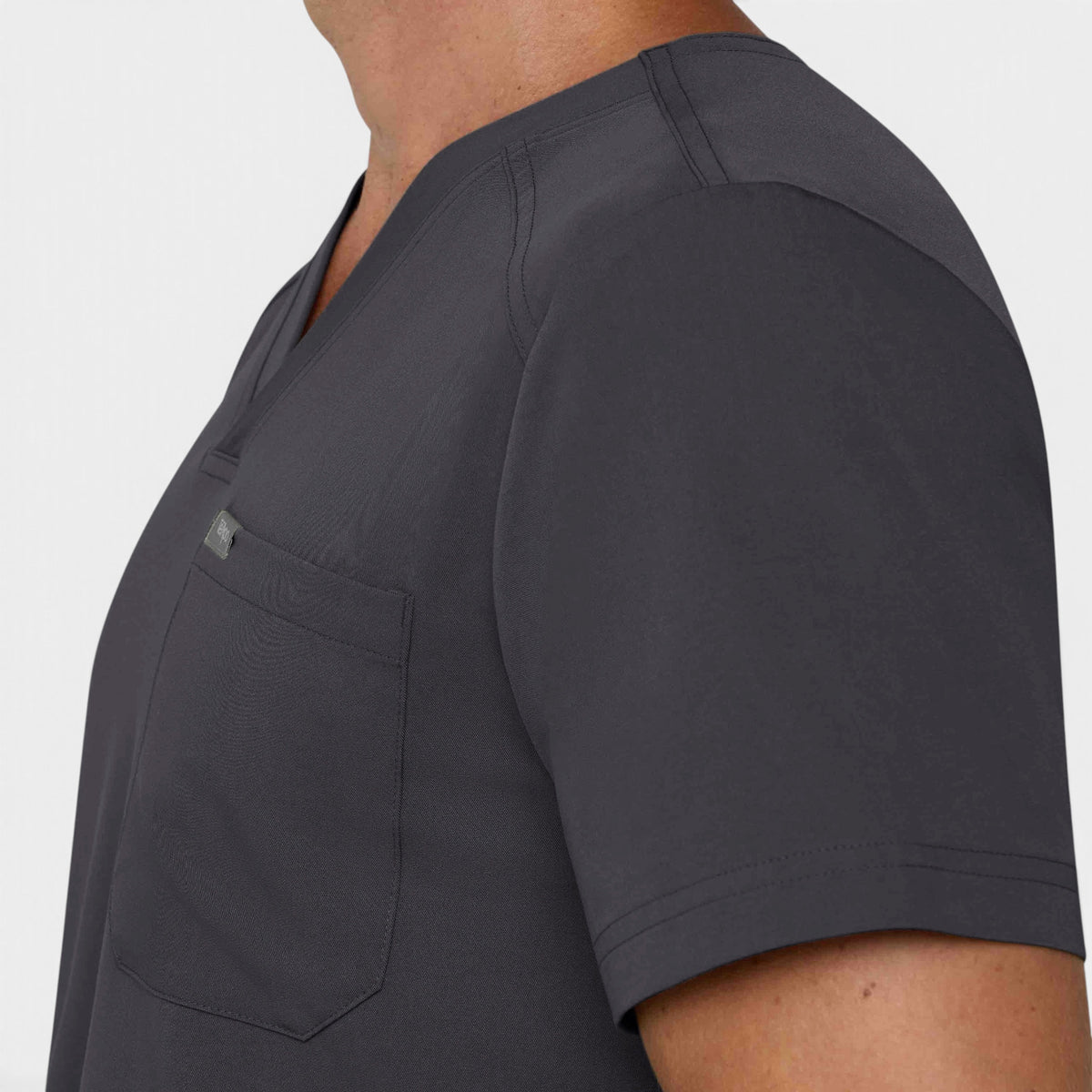 Men's 1 Pocket V-Neck Scrub Top |T172