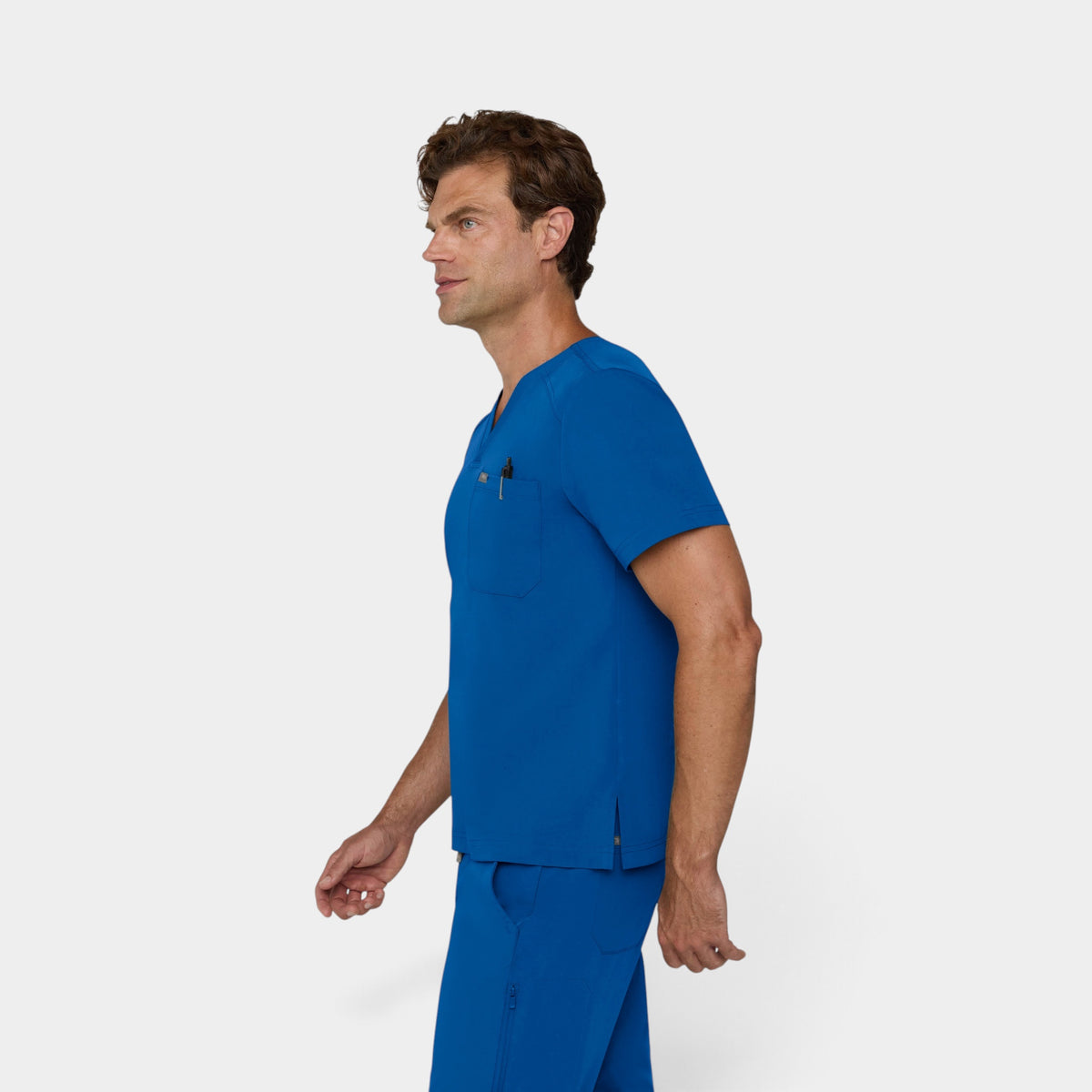 Men's 1 Pocket V-Neck Scrub Top |T172