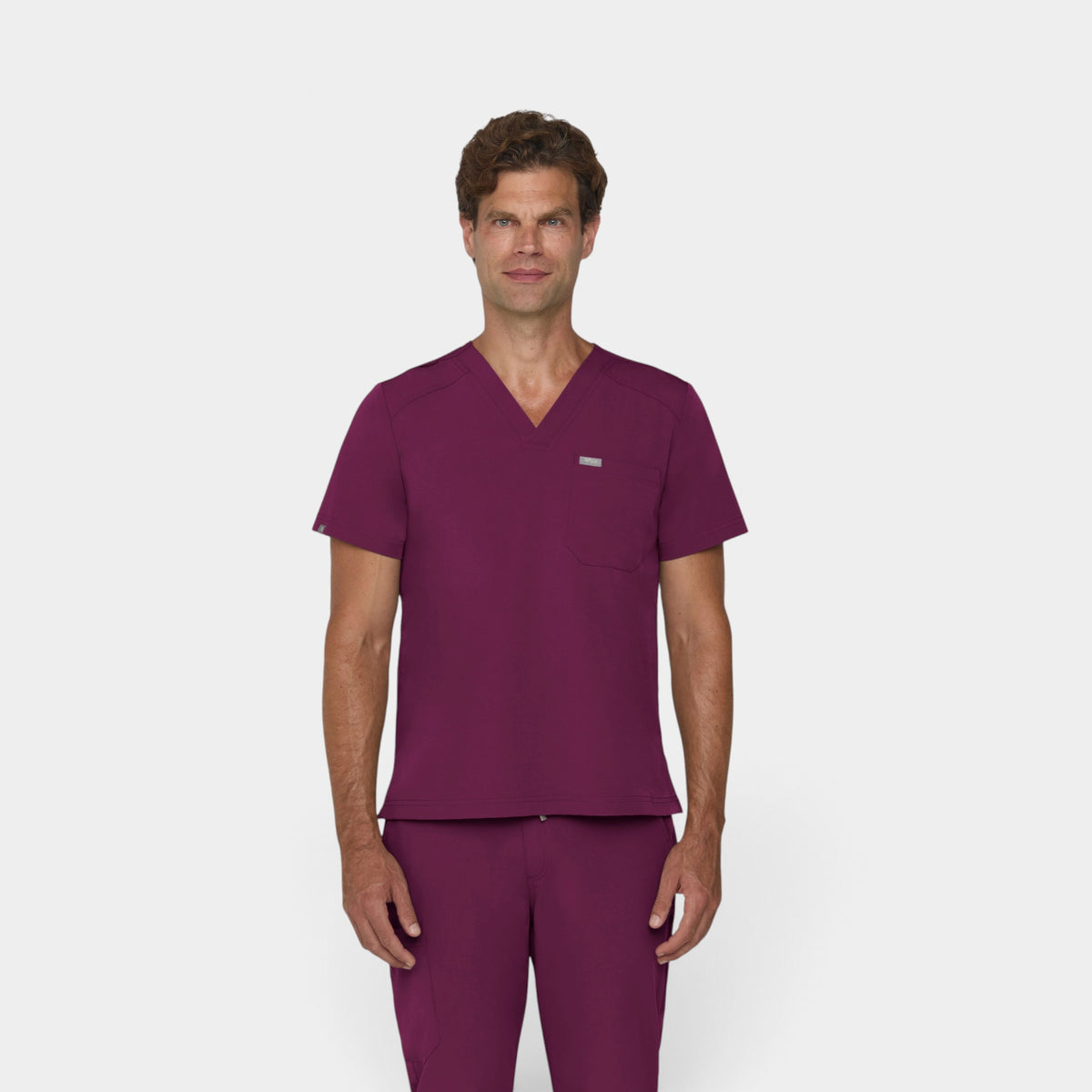 Men's 1 Pocket V-Neck Scrub Top |T172