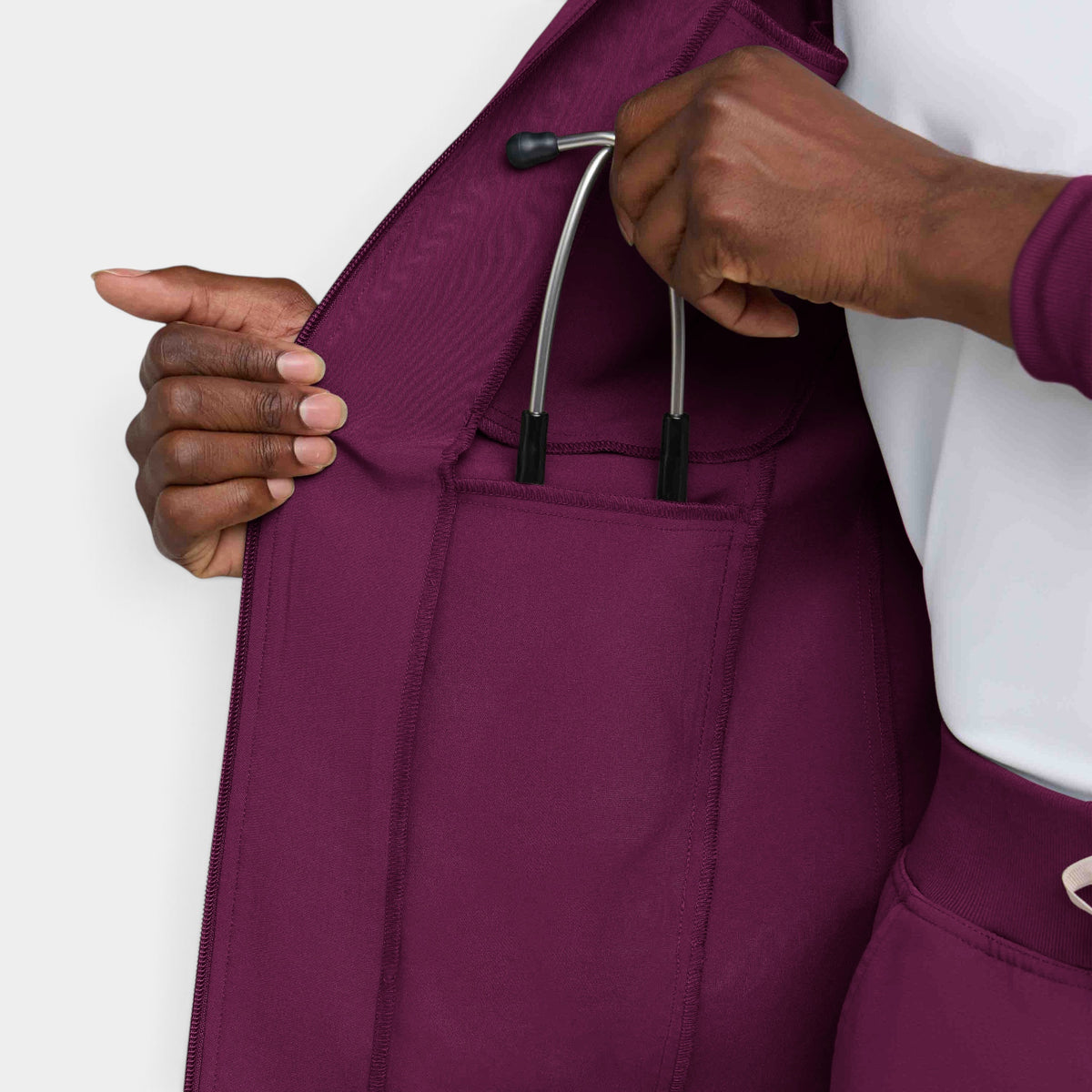 Men's 5-Pocket Zip Jacket | T371