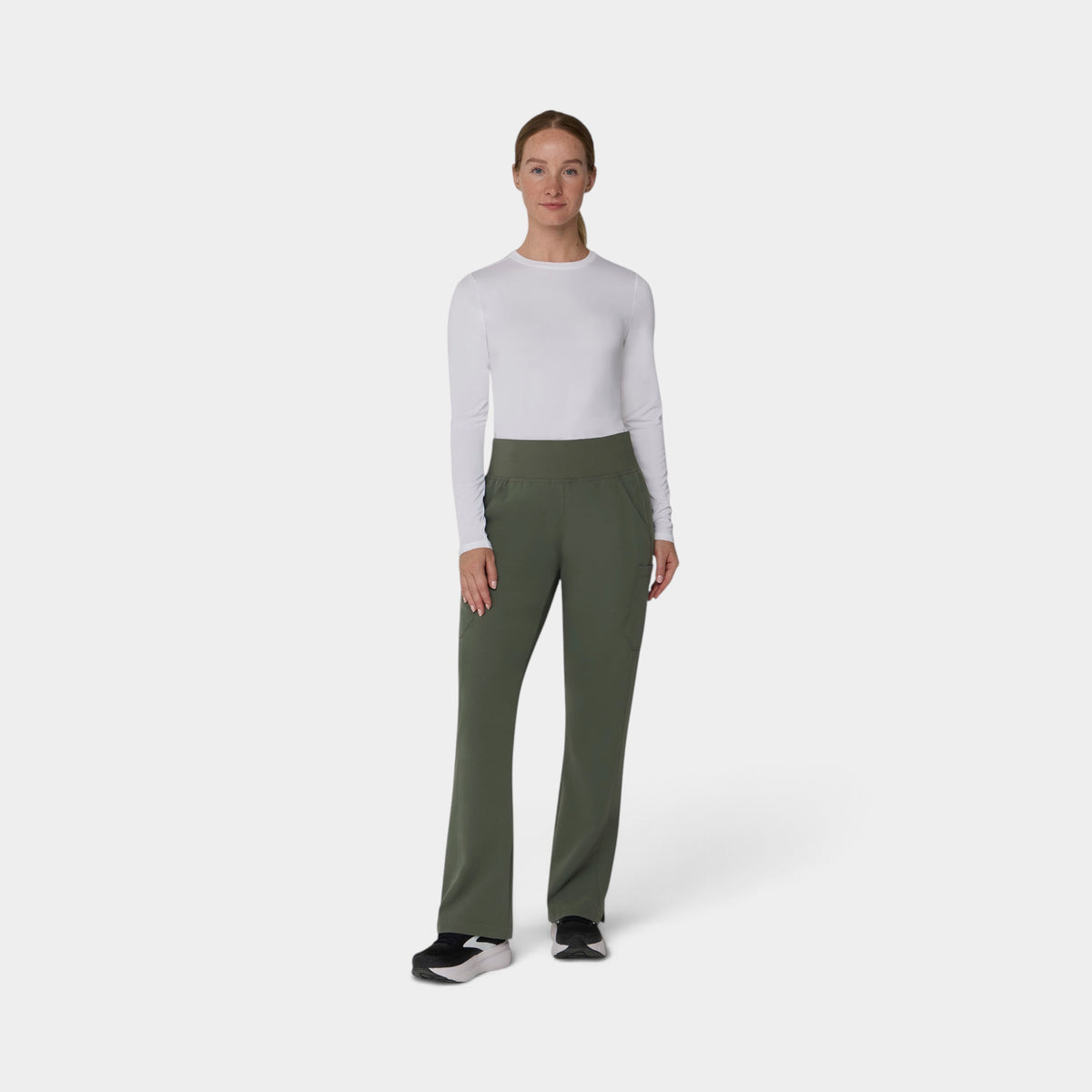 Flare Leg Scrub Pant | T203