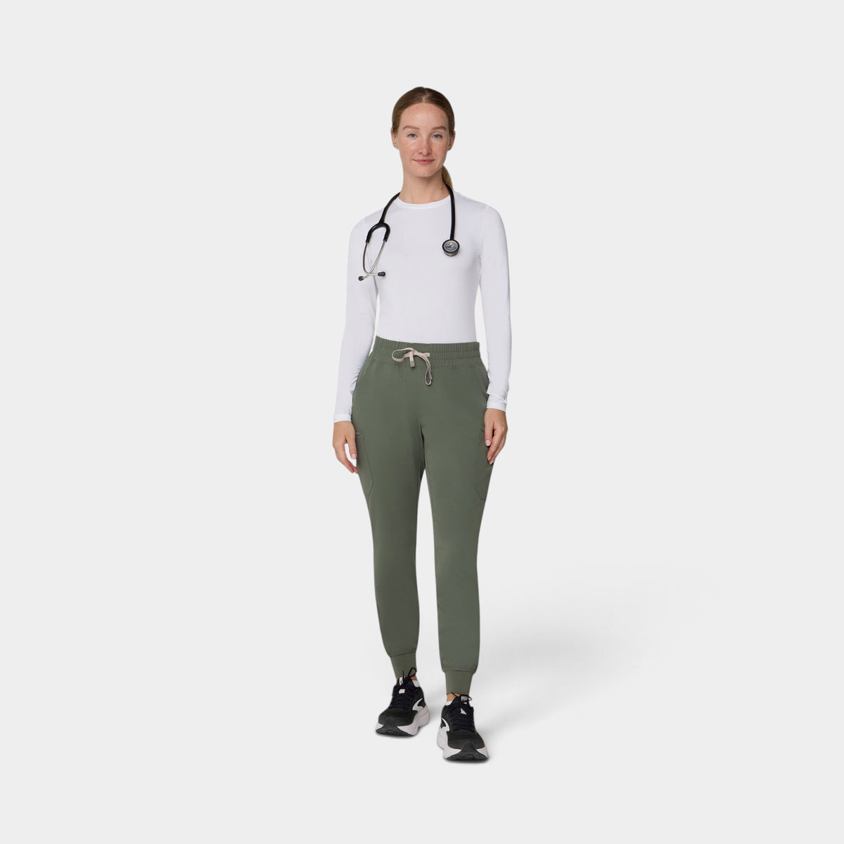 Elastic Waist Jogger Scrub Pant | T202