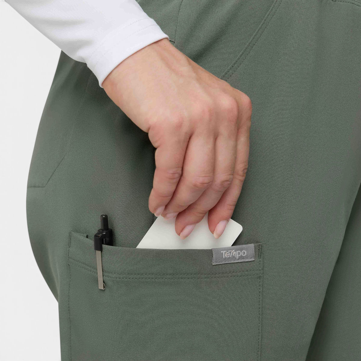 Elastic Waist Jogger Scrub Pant | T202
