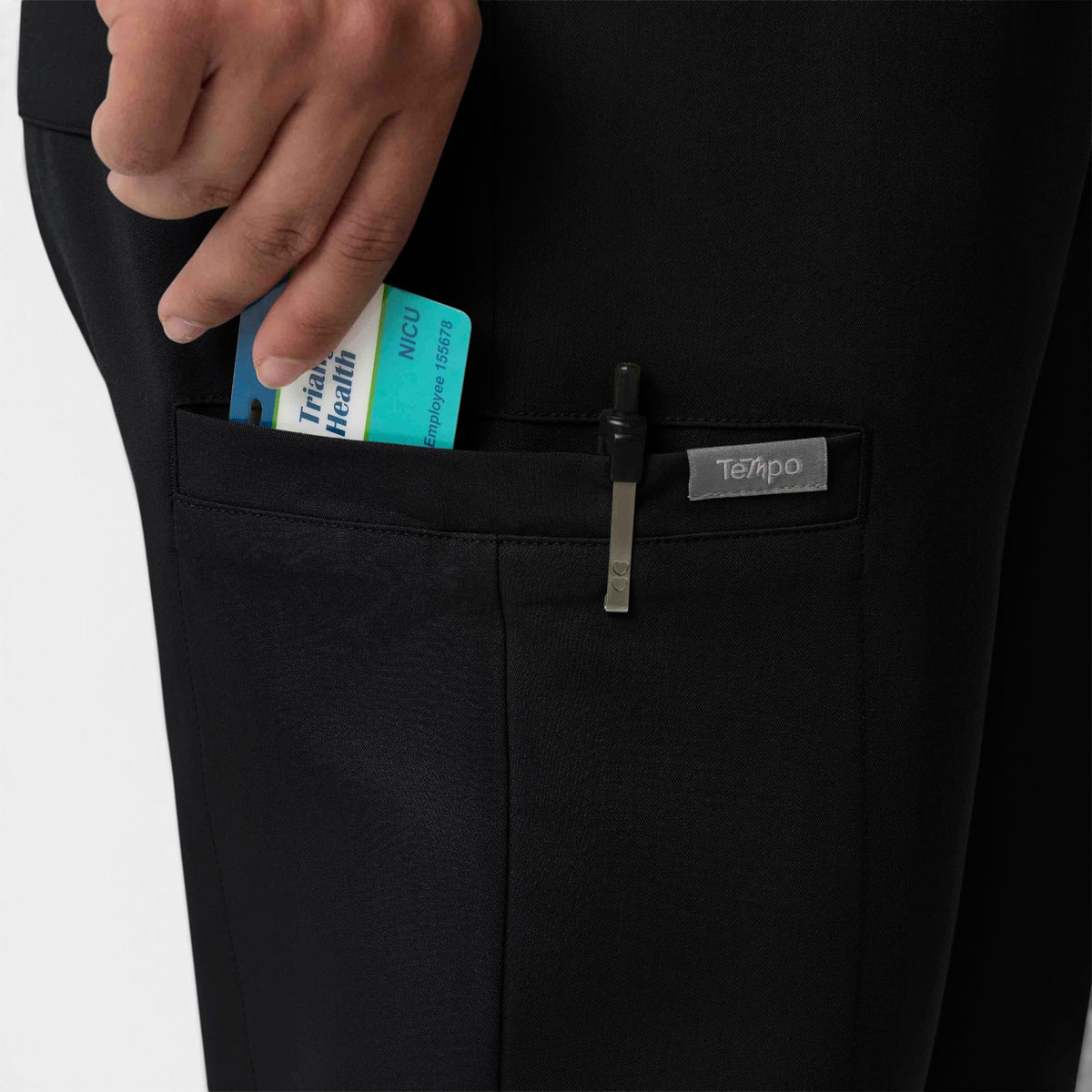 Straight Leg 6 Pocket Scrub Pant | T201