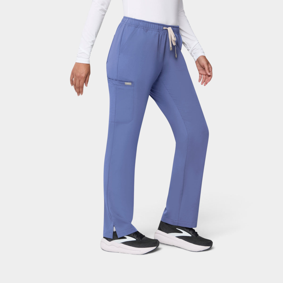 Straight Leg 6 Pocket Scrub Pant | T201