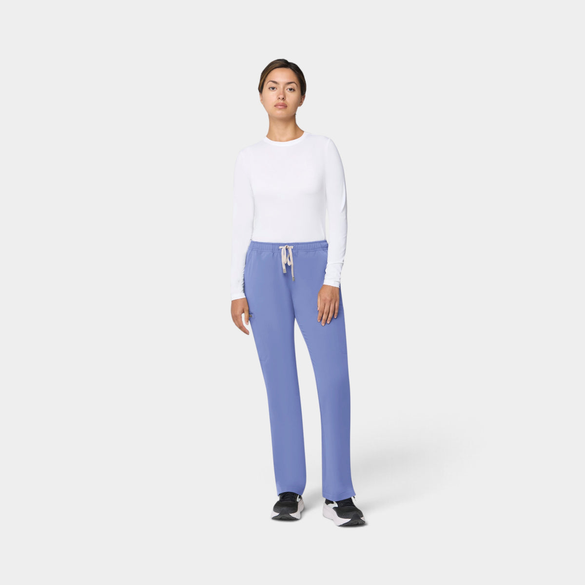 Straight Leg 6 Pocket Scrub Pant | T201