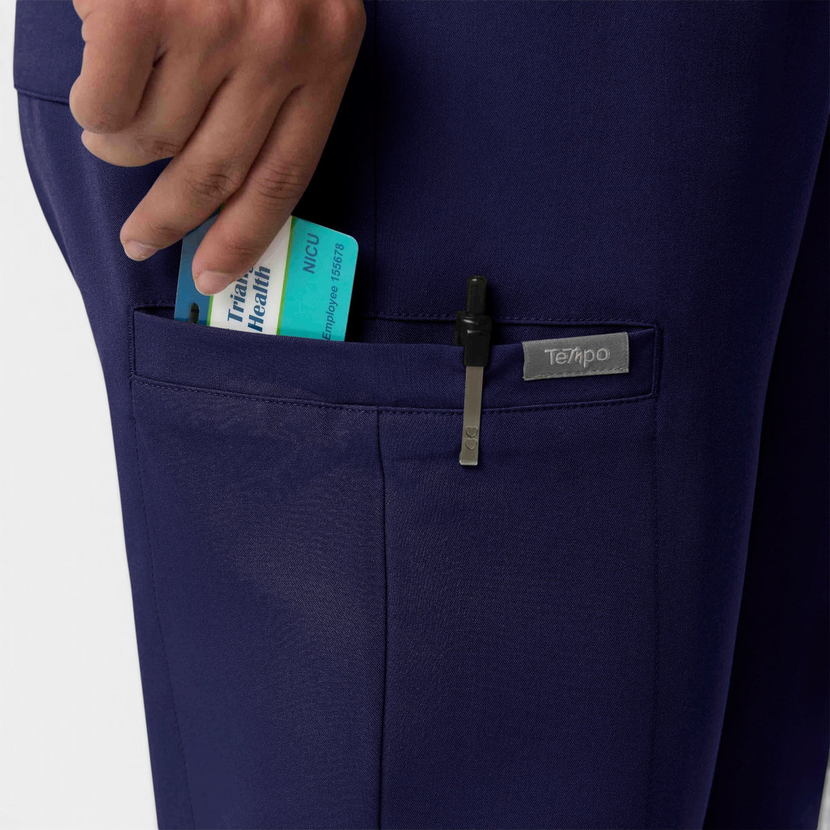 Straight Leg 6 Pocket Scrub Pant | T201