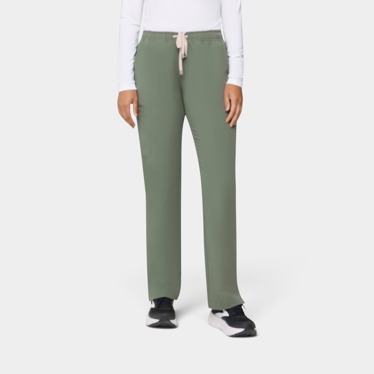 Straight Leg 6 Pocket Scrub Pant | T201