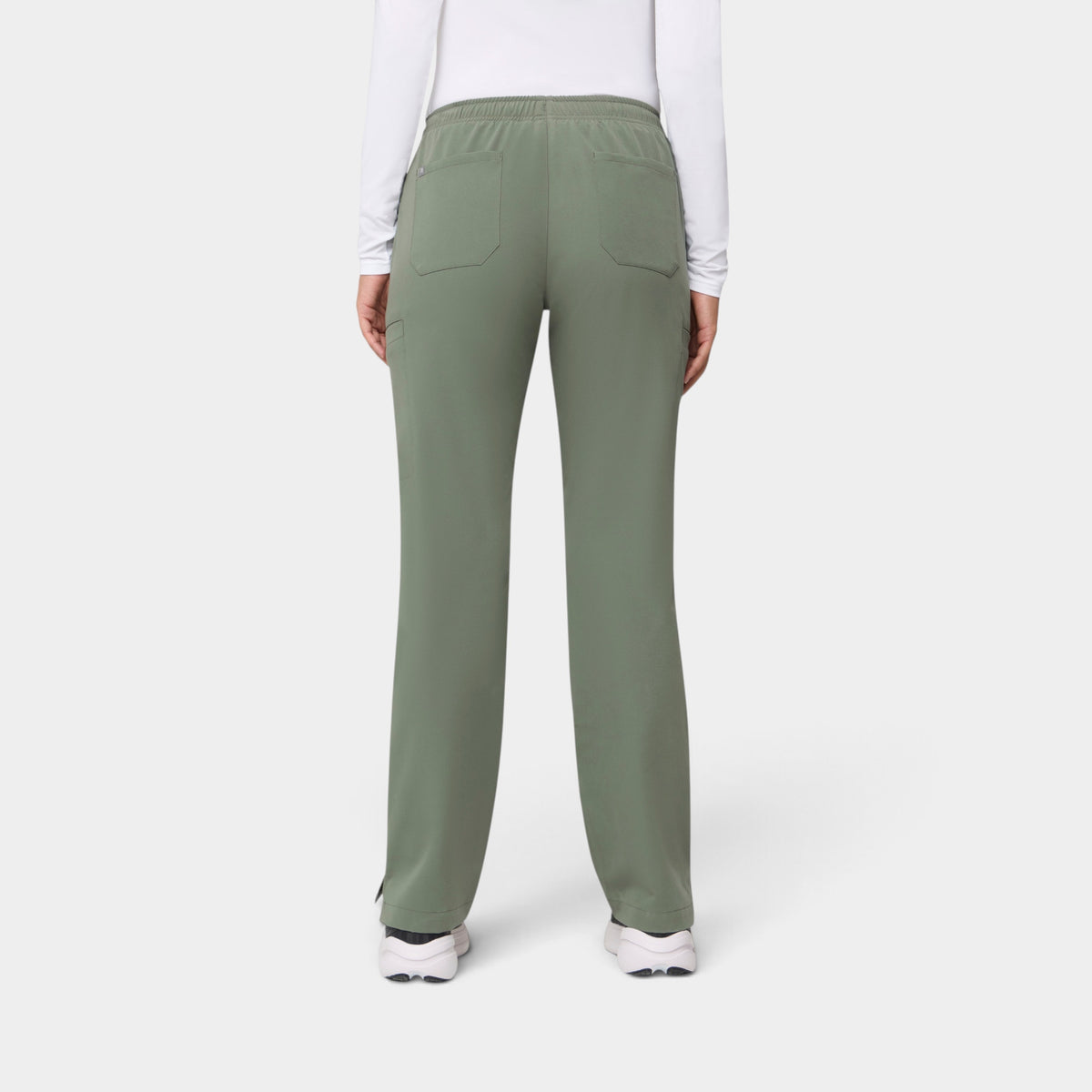 Straight Leg 6 Pocket Scrub Pant | T201