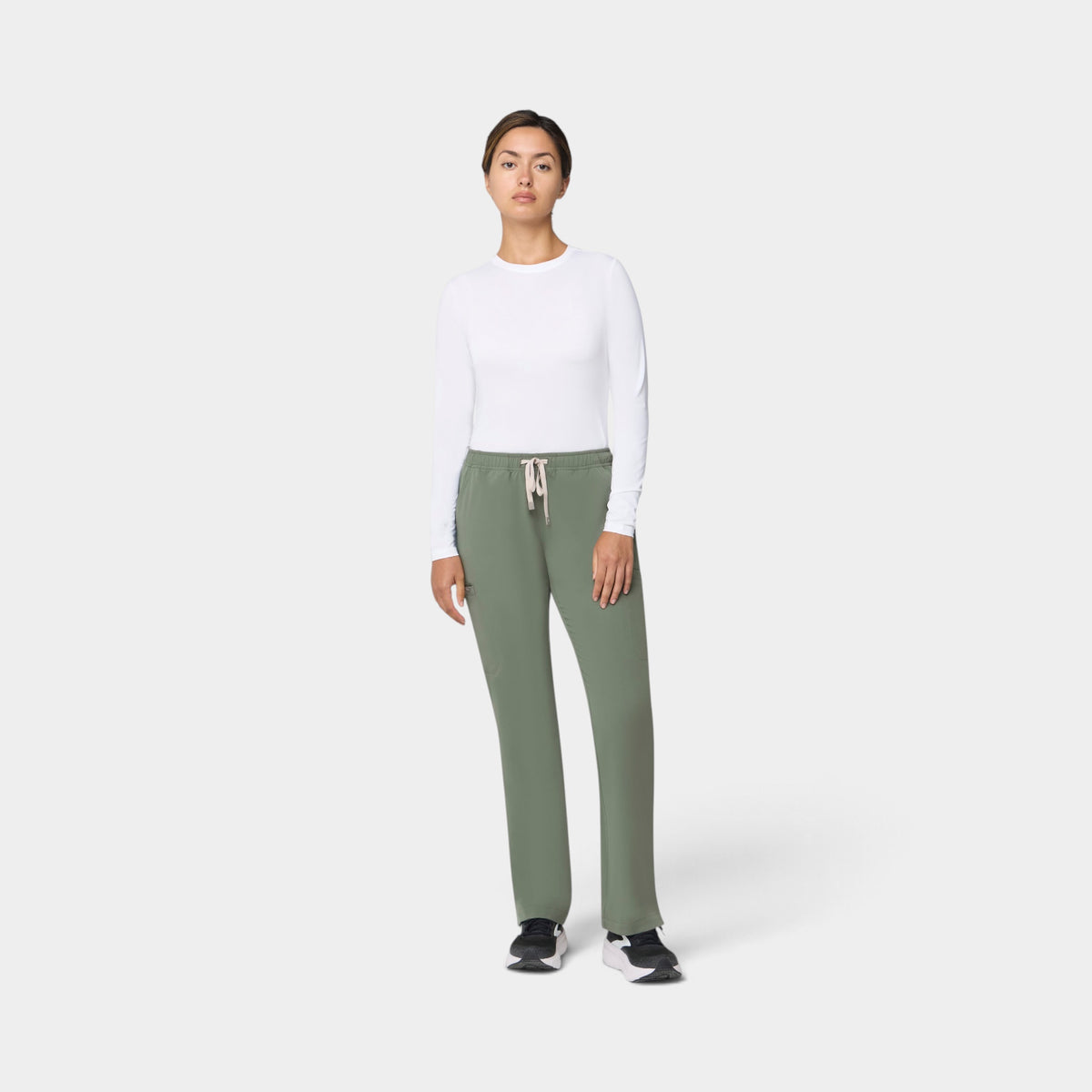 Straight Leg 6 Pocket Scrub Pant | T201