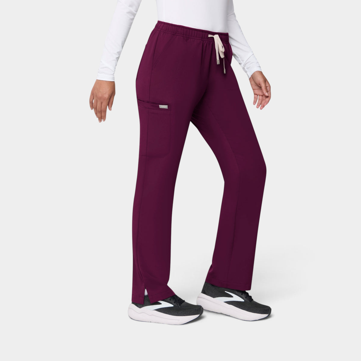 Straight Leg 6 Pocket Scrub Pant | T201