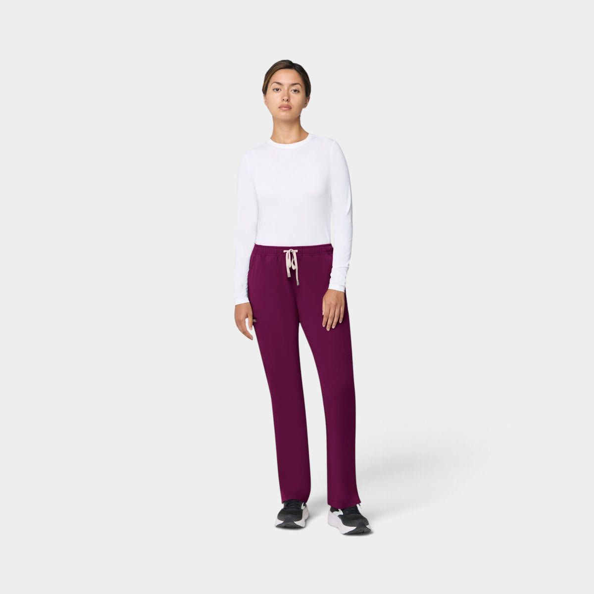 Straight Leg 6 Pocket Scrub Pant | T201