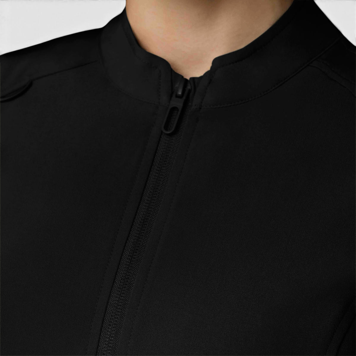Women's 2-Pocket Zip Jacket with Shirttail Hem | T301