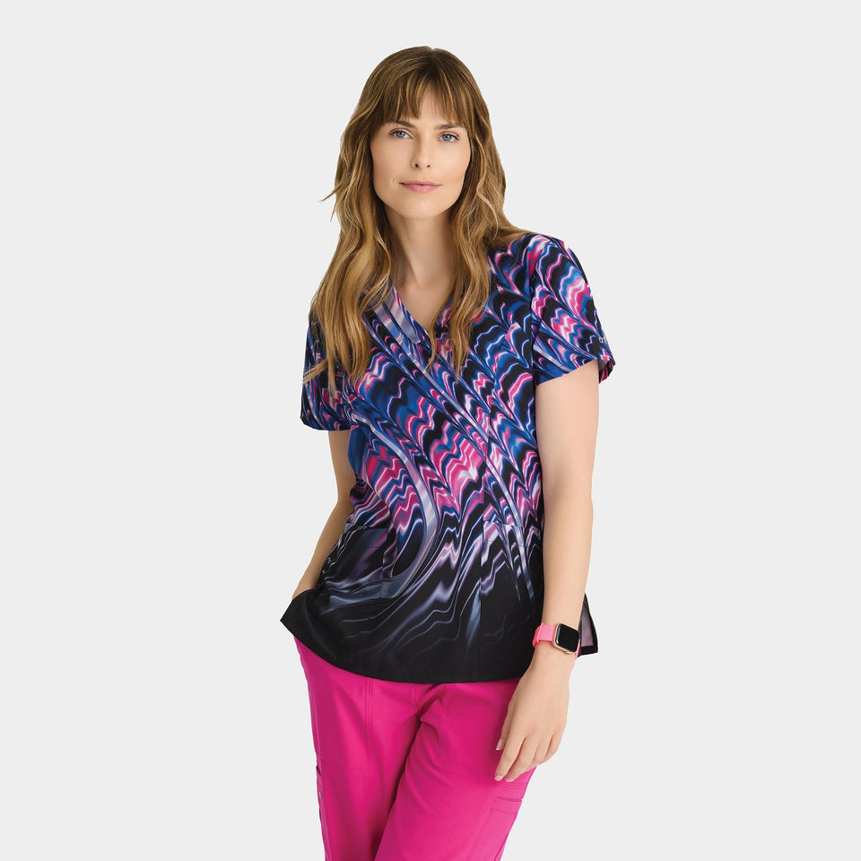 Thrive Print Top  | 5107