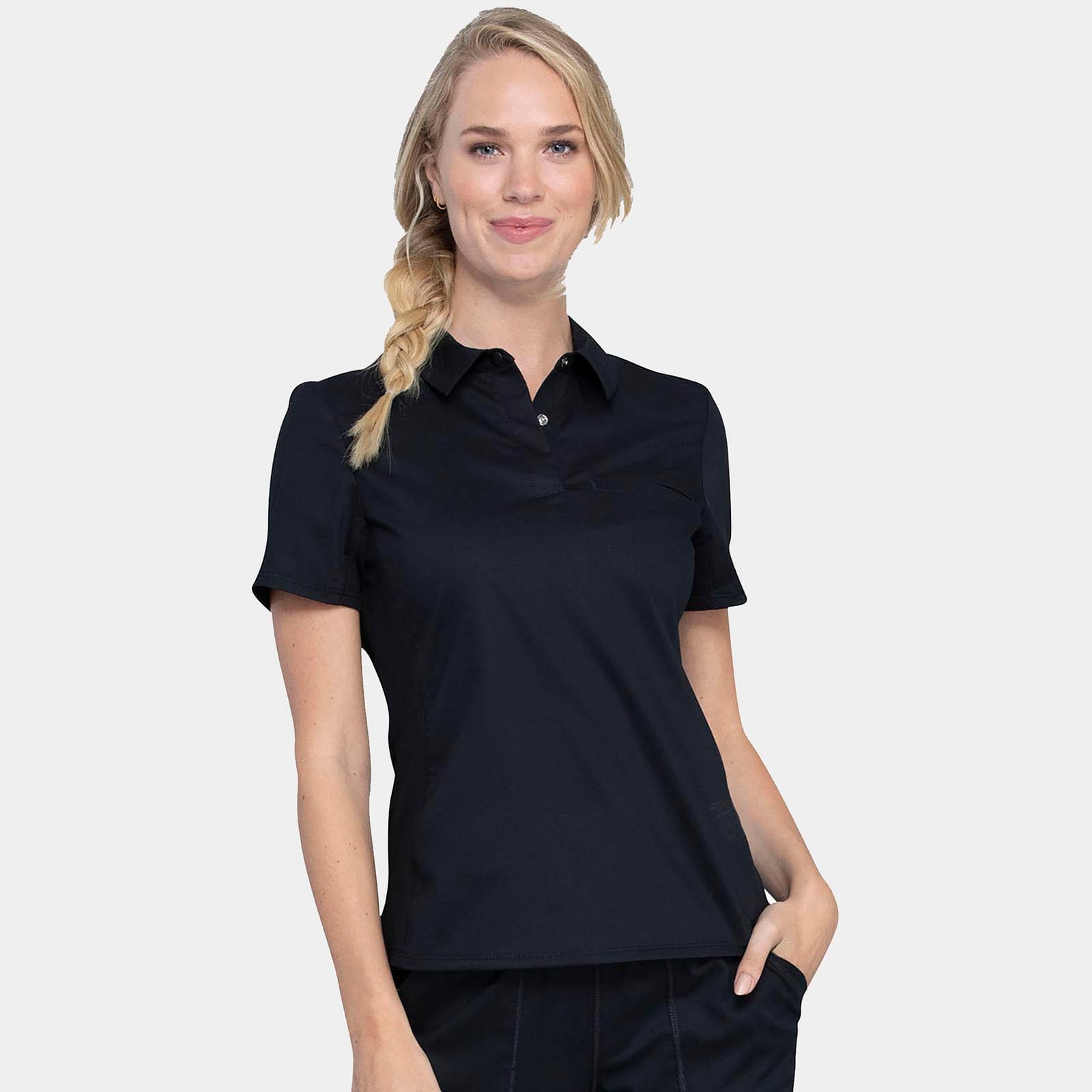 Tuckable Snap Front Polo Shirt | WW698