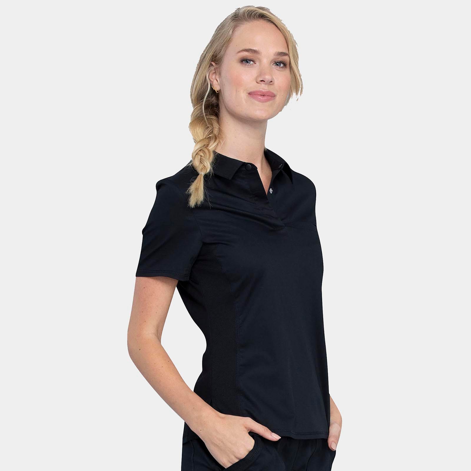 Tuckable Snap Front Polo Shirt | WW698