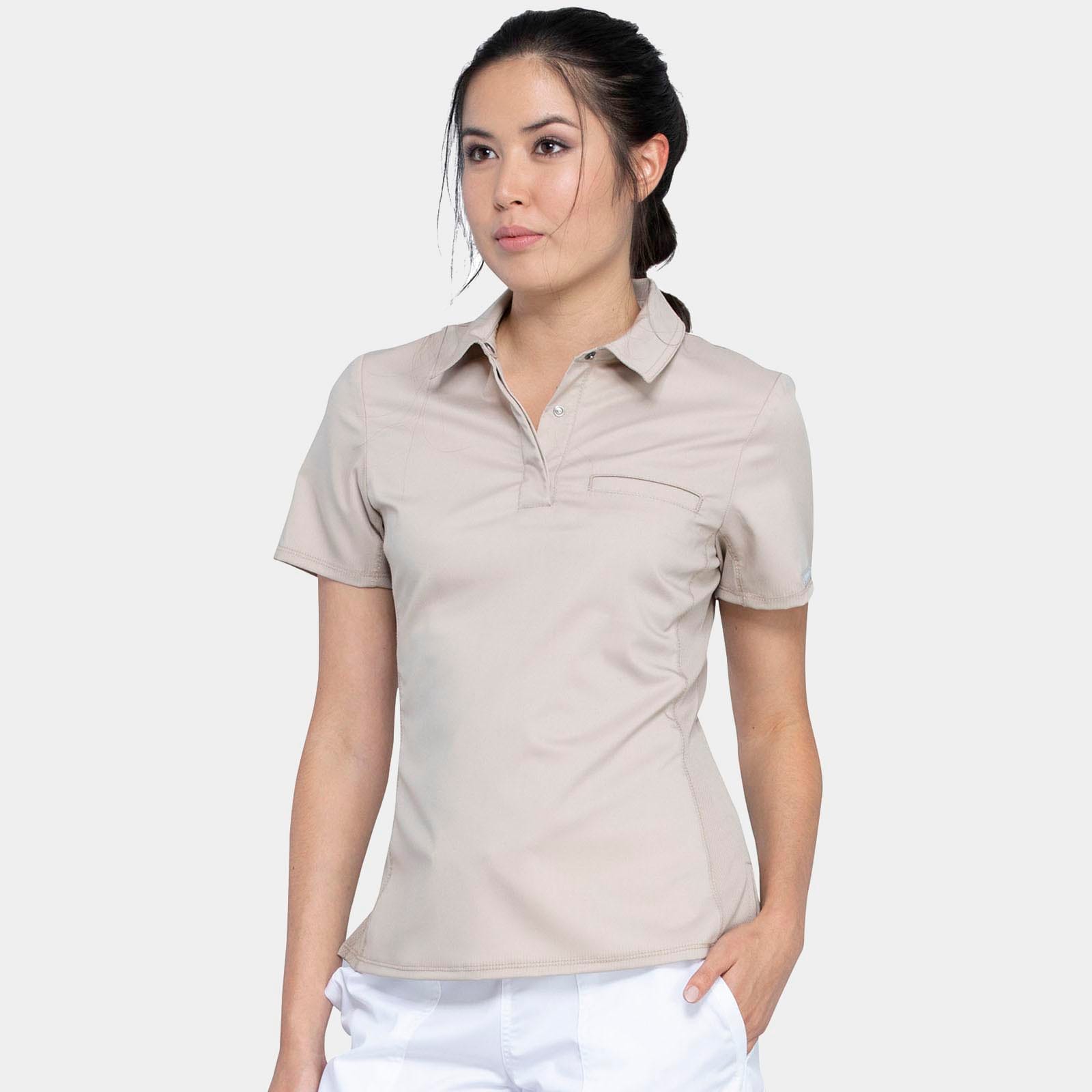 Tuckable Snap Front Polo Shirt | WW698