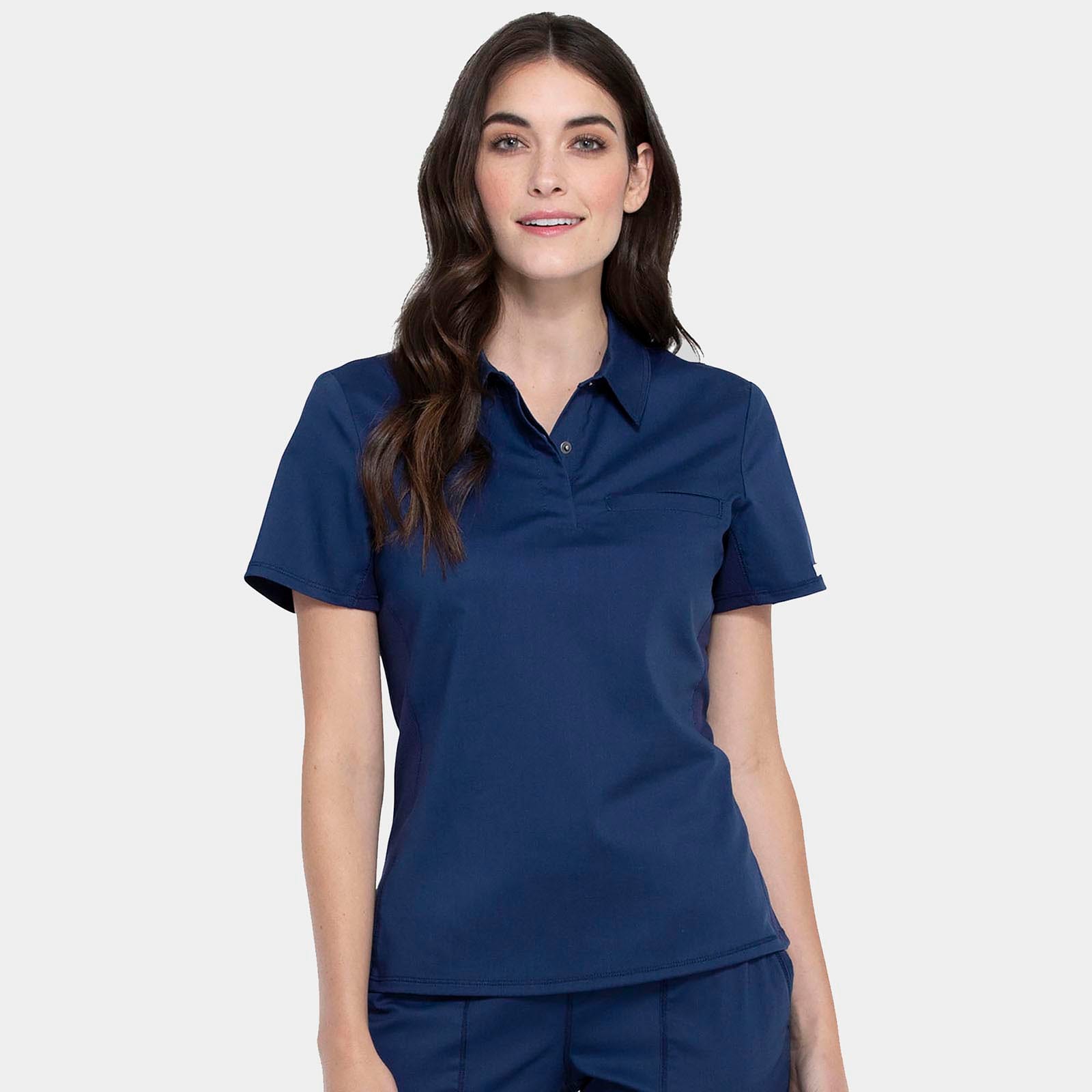 Tuckable Snap Front Polo Shirt | WW698