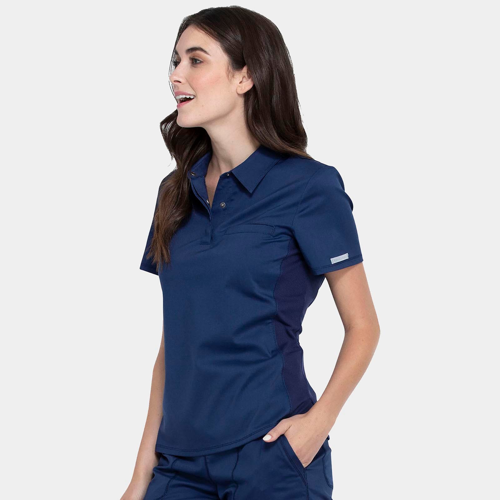 Tuckable Snap Front Polo Shirt | WW698