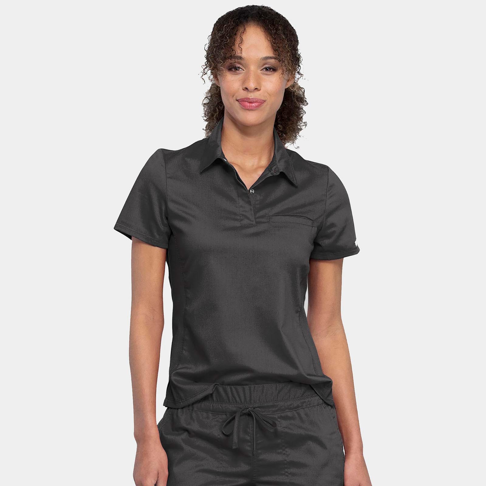 Tuckable Snap Front Polo Shirt | WW698