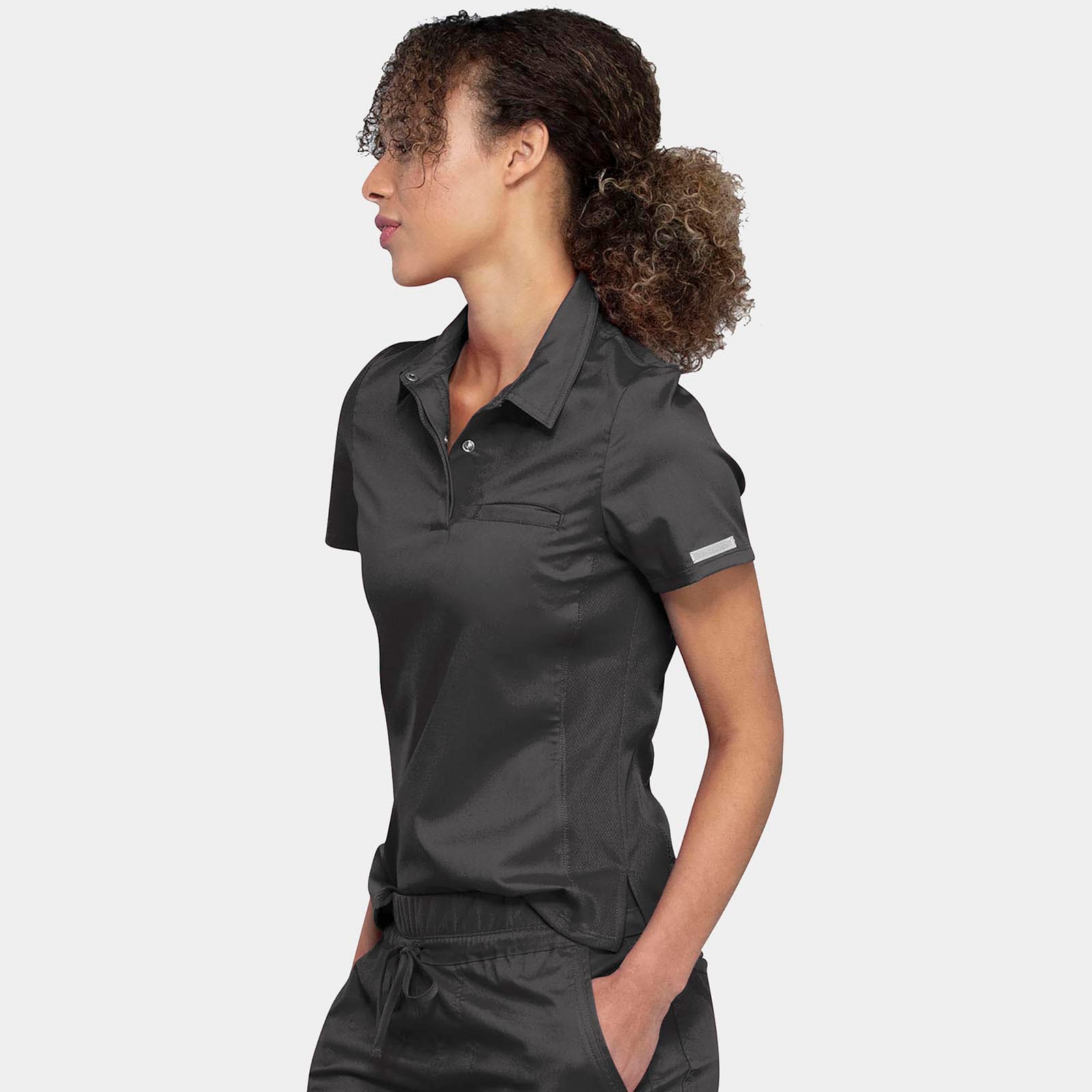 Tuckable Snap Front Polo Shirt | WW698