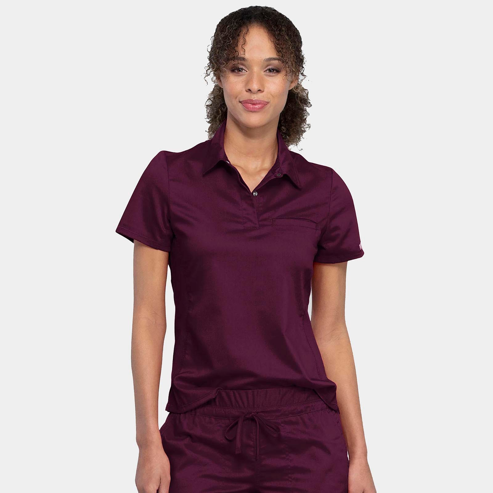 Tuckable Snap Front Polo Shirt | WW698