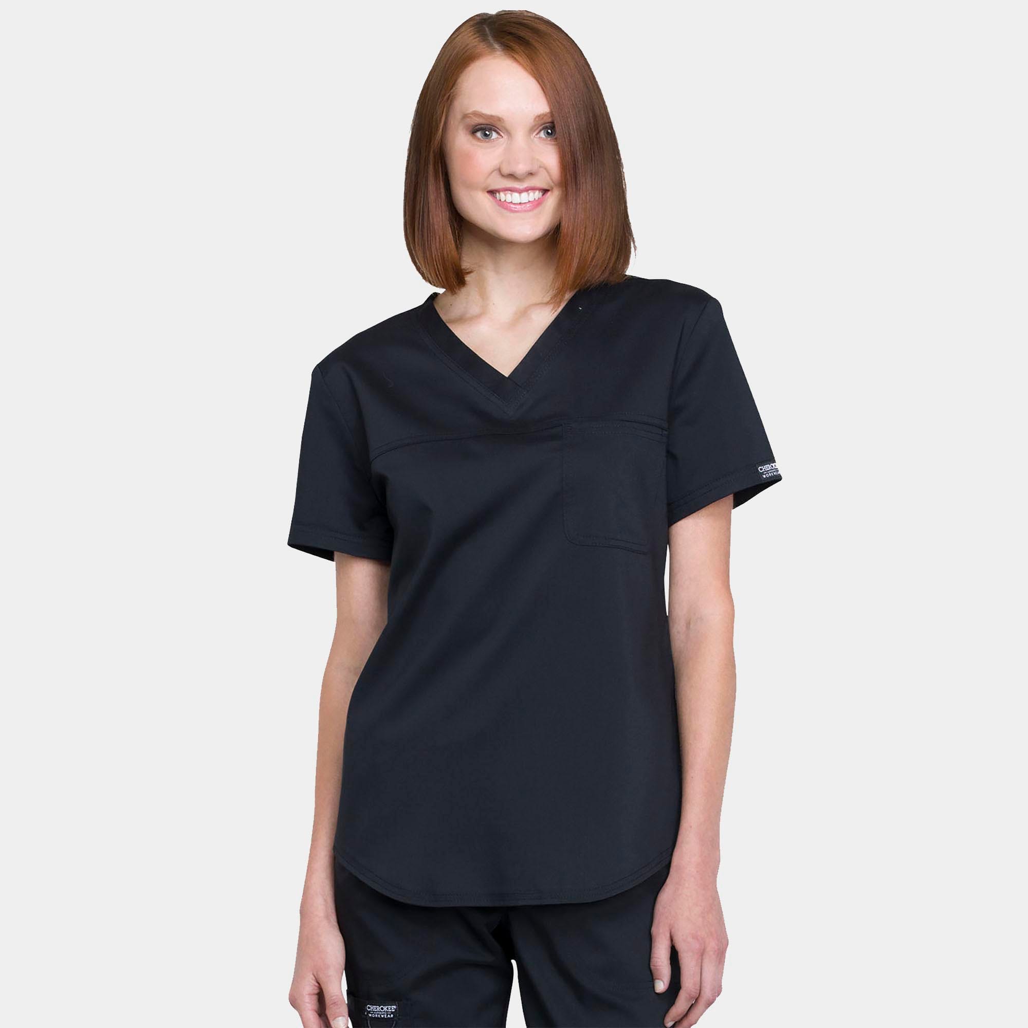Tuckable V-Neck O.R. Top | WW657