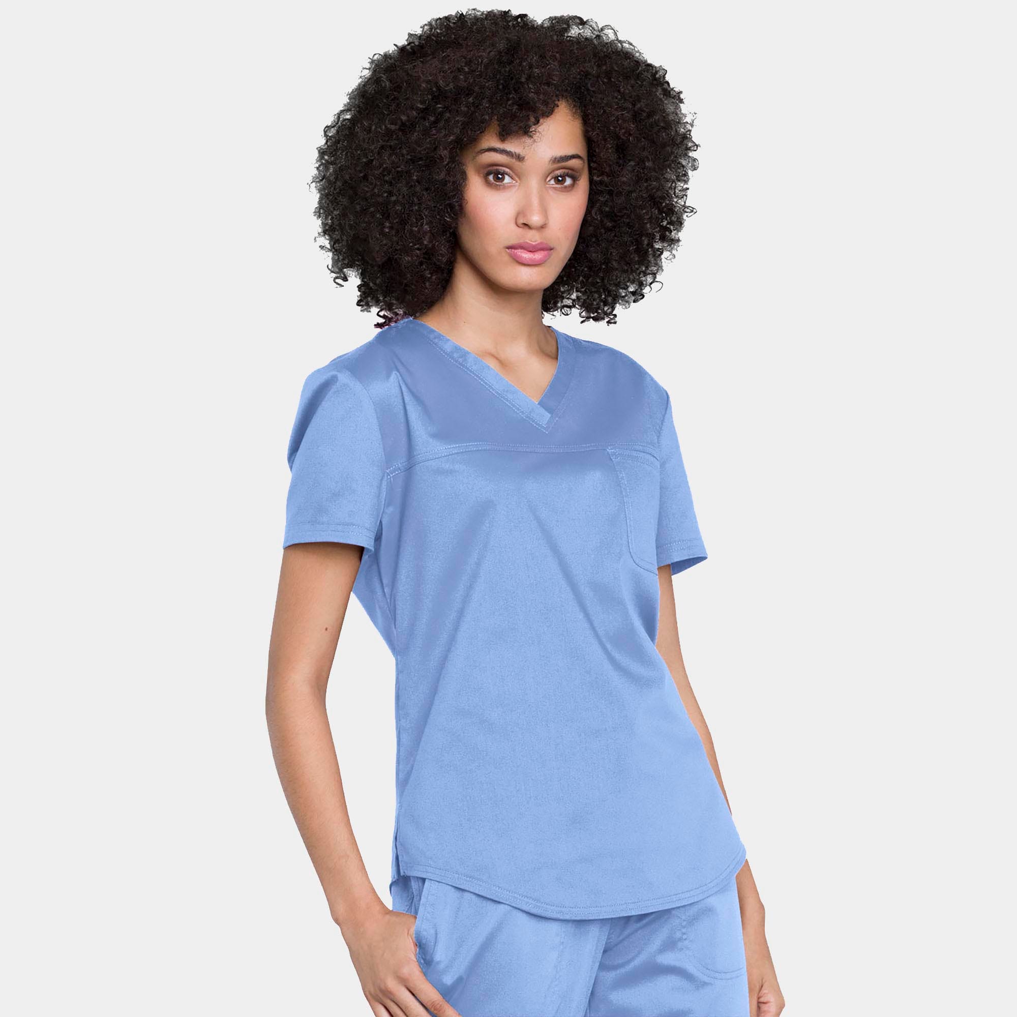 Tuckable V-Neck O.R. Top | WW657