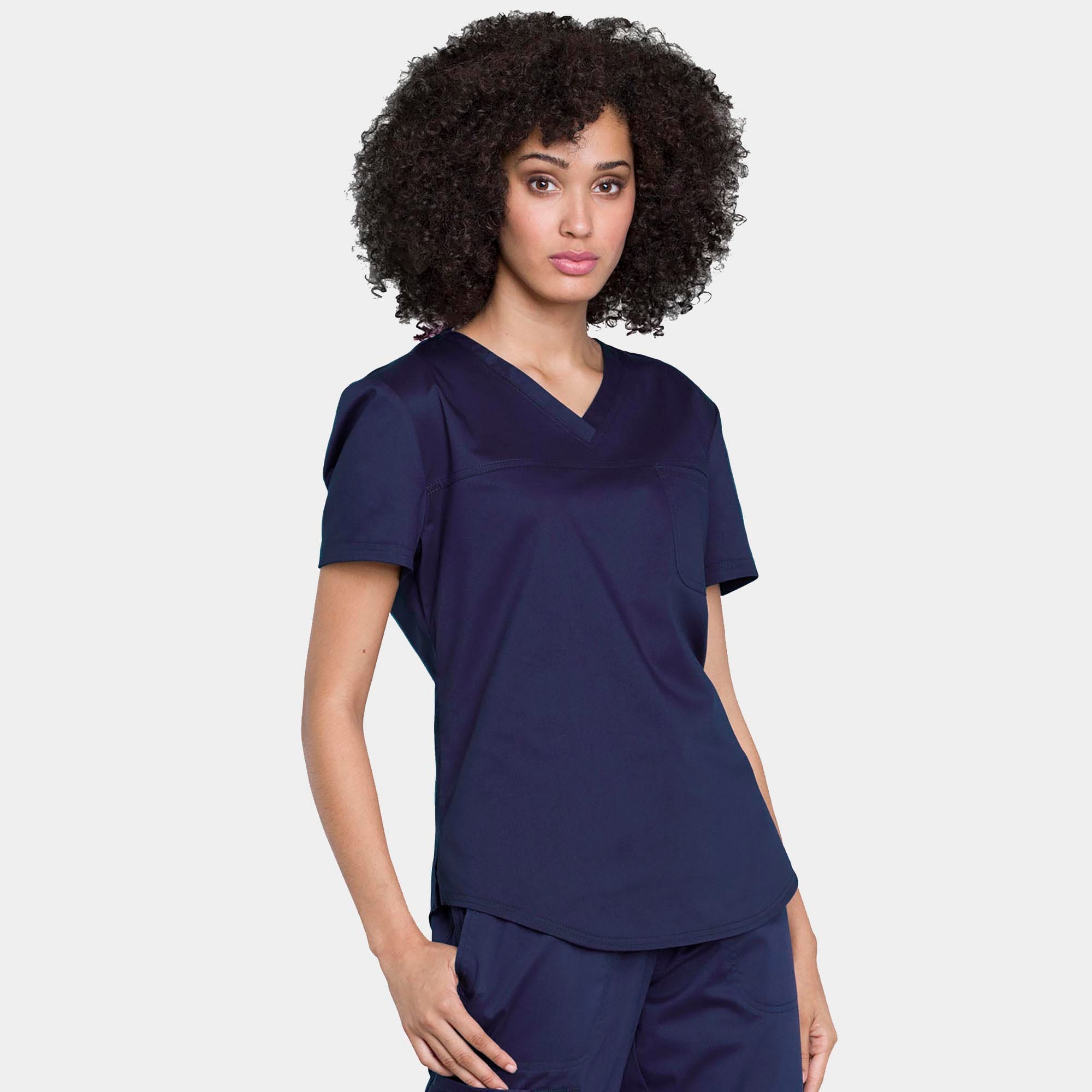 Tuckable V-Neck O.R. Top | WW657