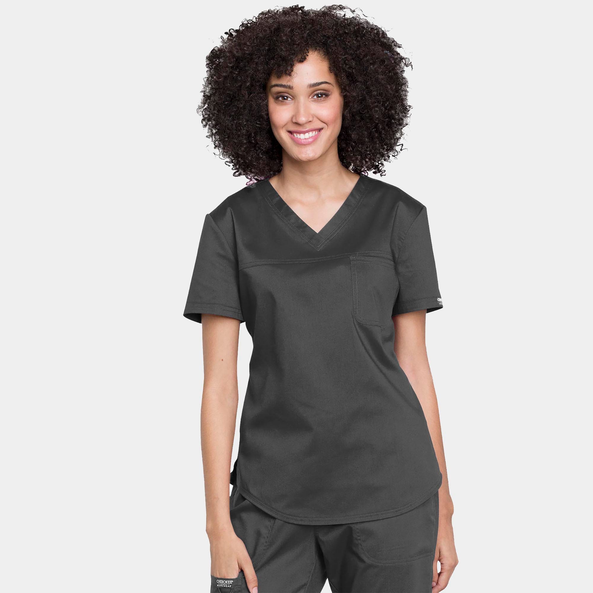 Tuckable V-Neck O.R. Top | WW657