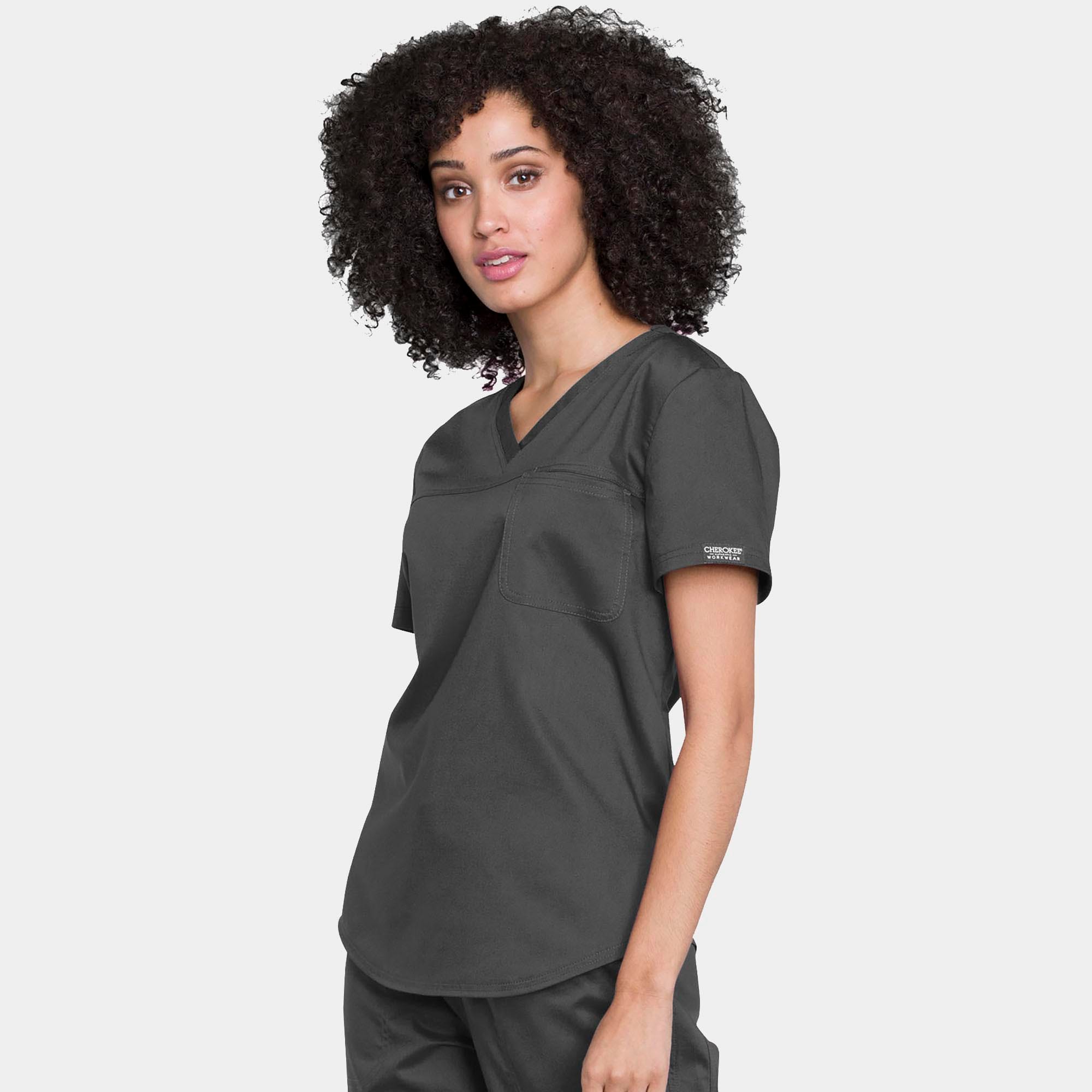 Tuckable V-Neck O.R. Top | WW657