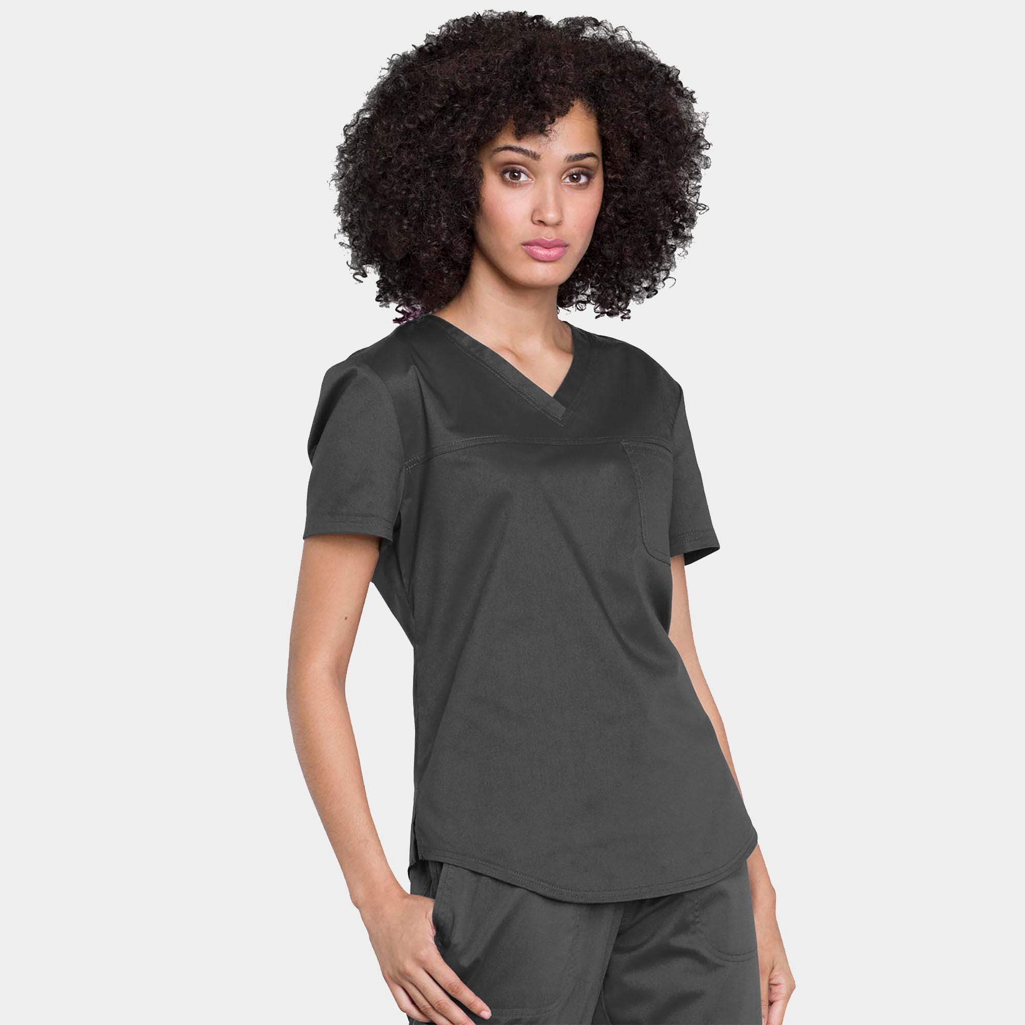 Tuckable V-Neck O.R. Top | WW657