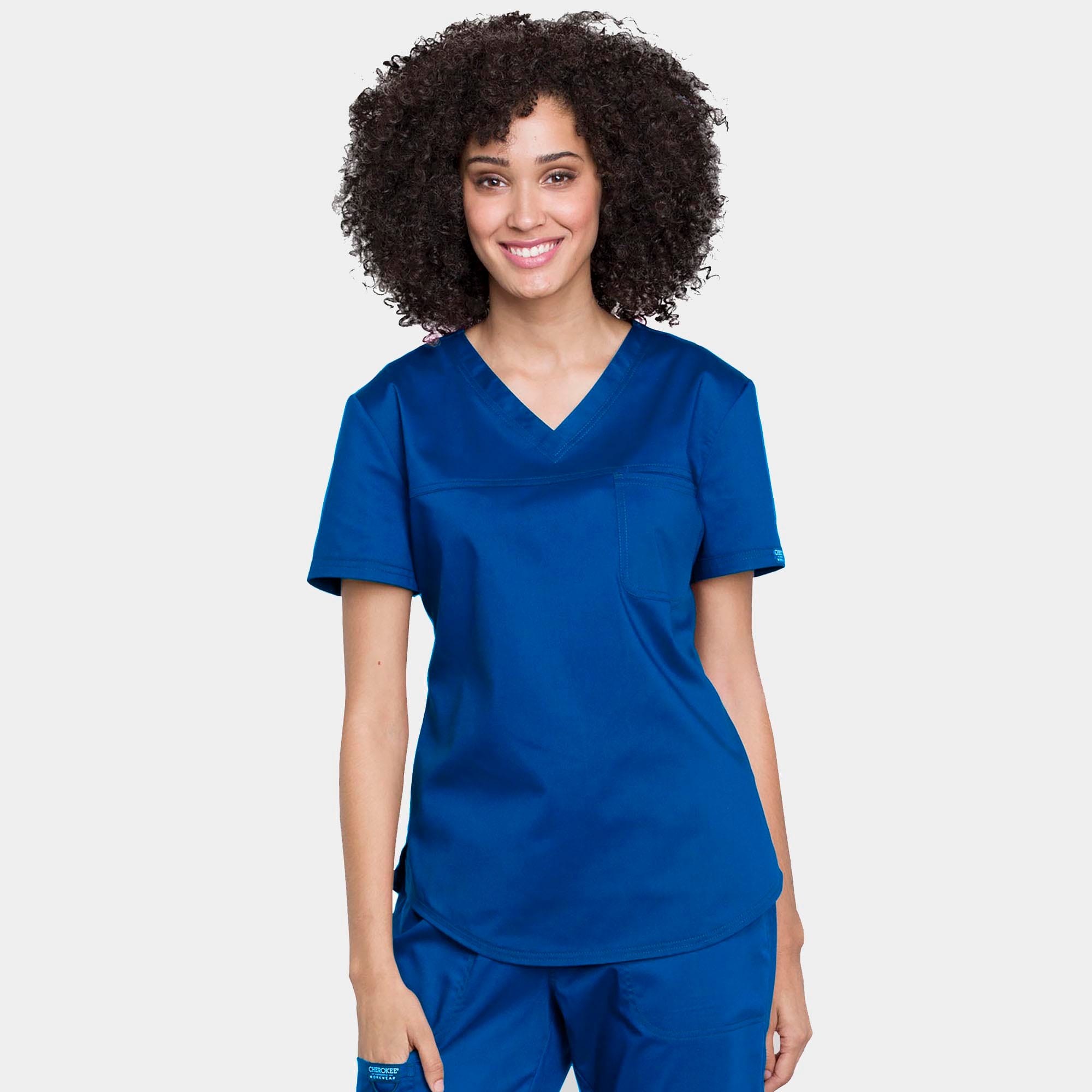Tuckable V-Neck O.R. Top | WW657