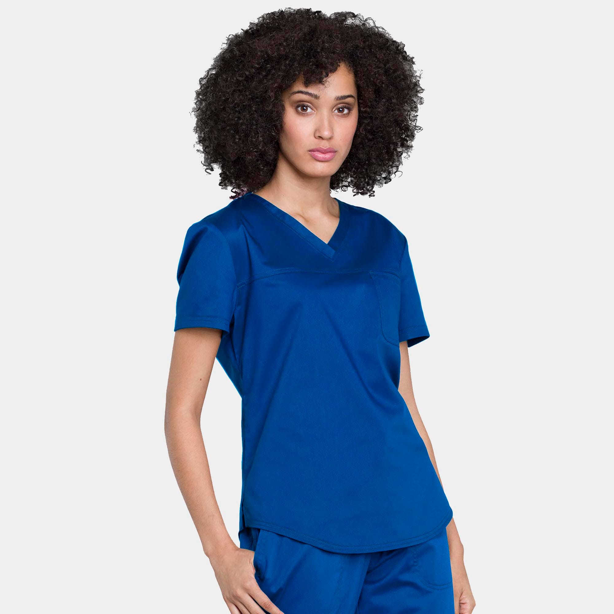 Tuckable V-Neck O.R. Top | WW657