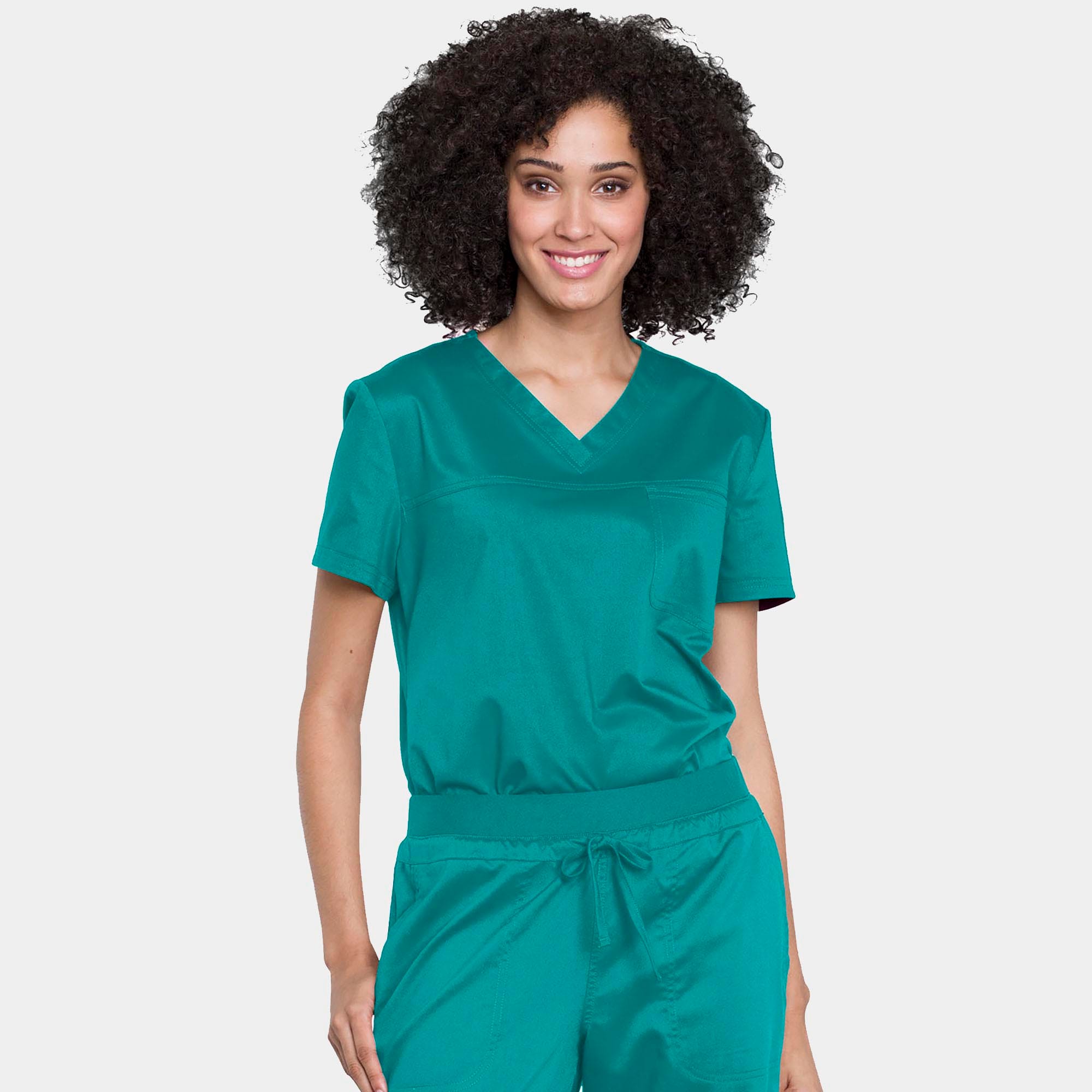 Tuckable V-Neck O.R. Top | WW657
