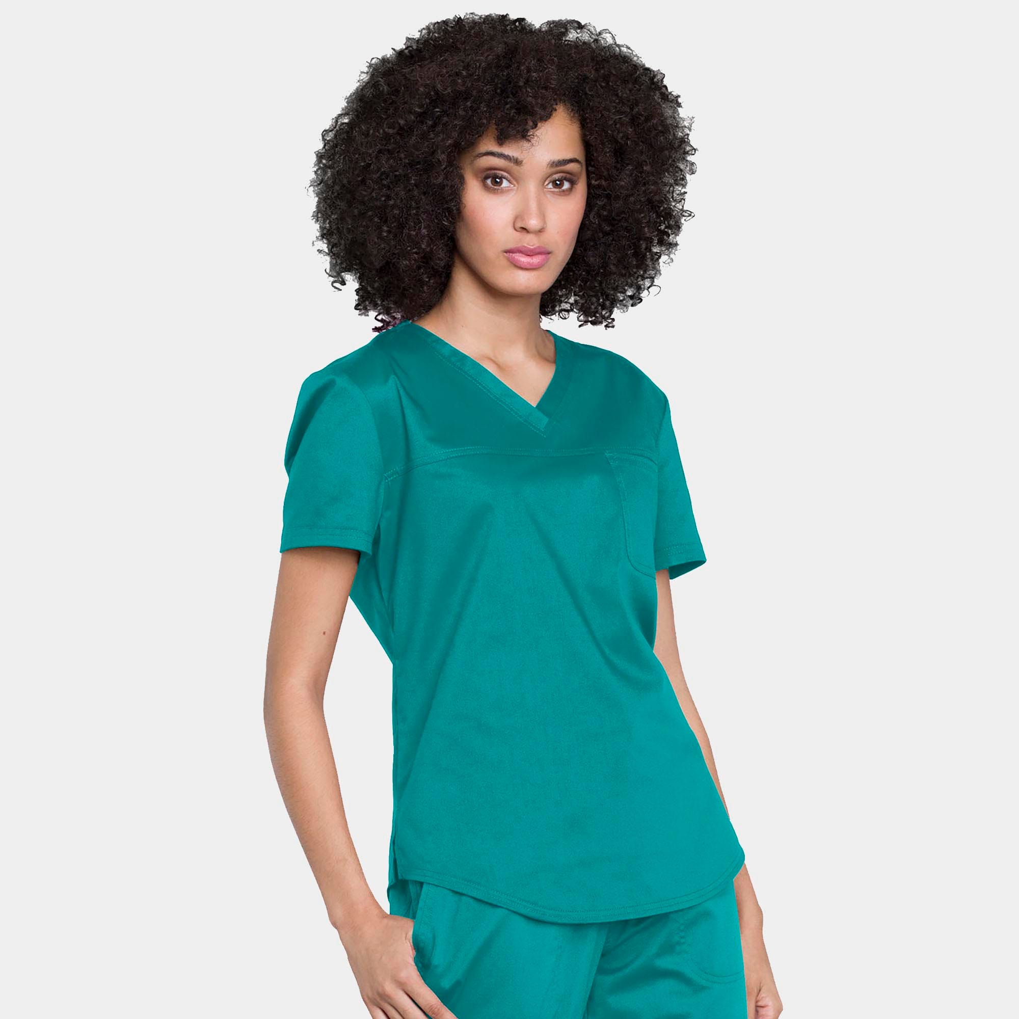 Tuckable V-Neck O.R. Top | WW657