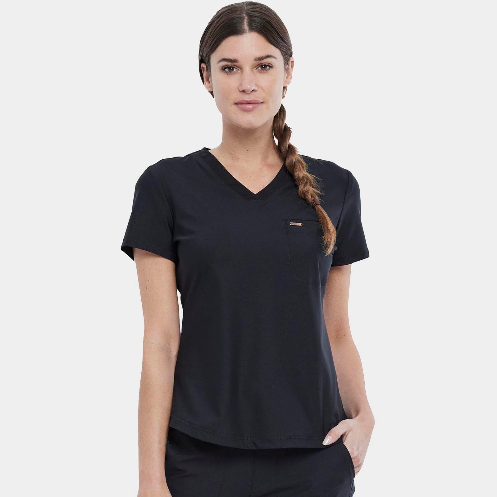 Tuckable V-Neck Top | CK819