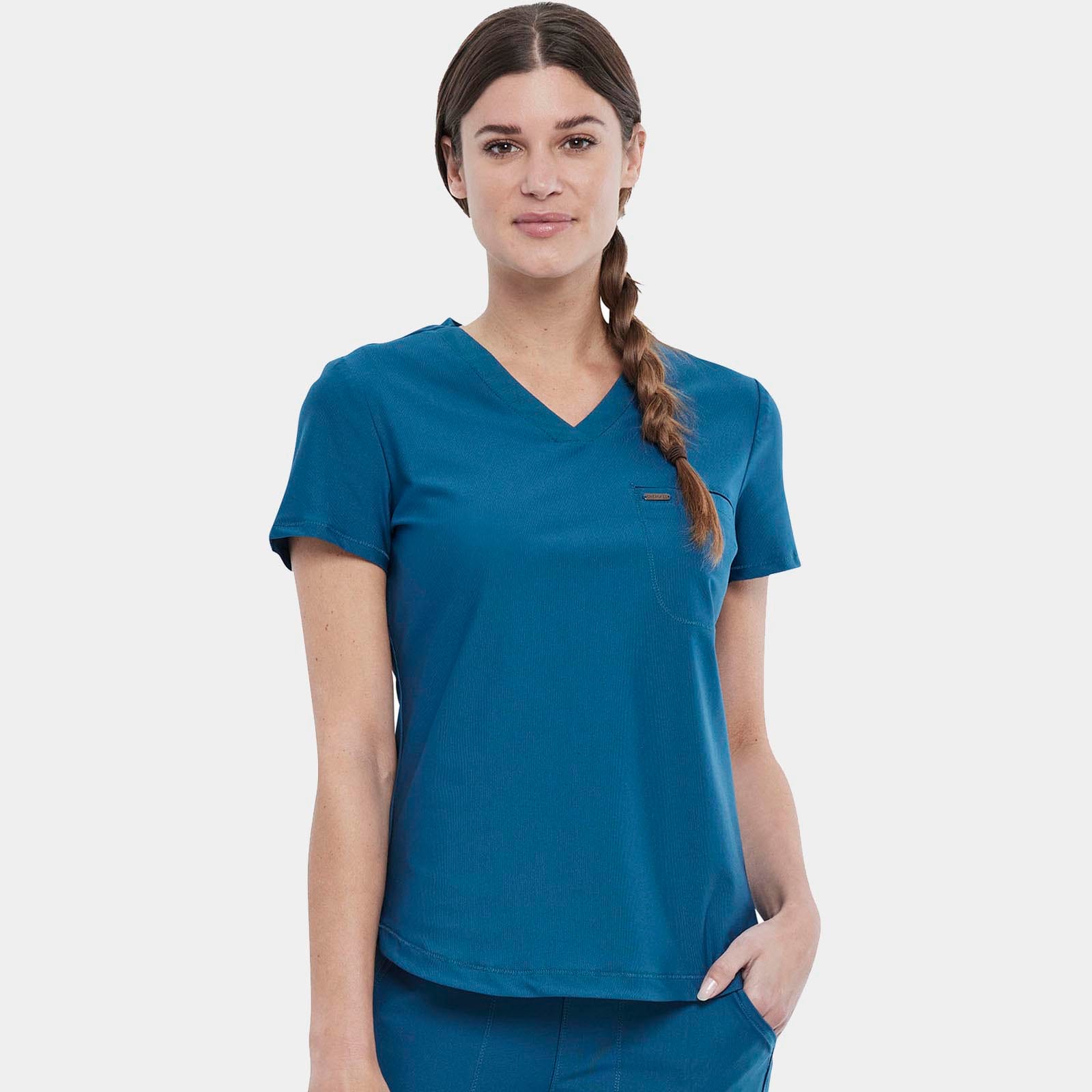 Tuckable V-Neck Top | CK819
