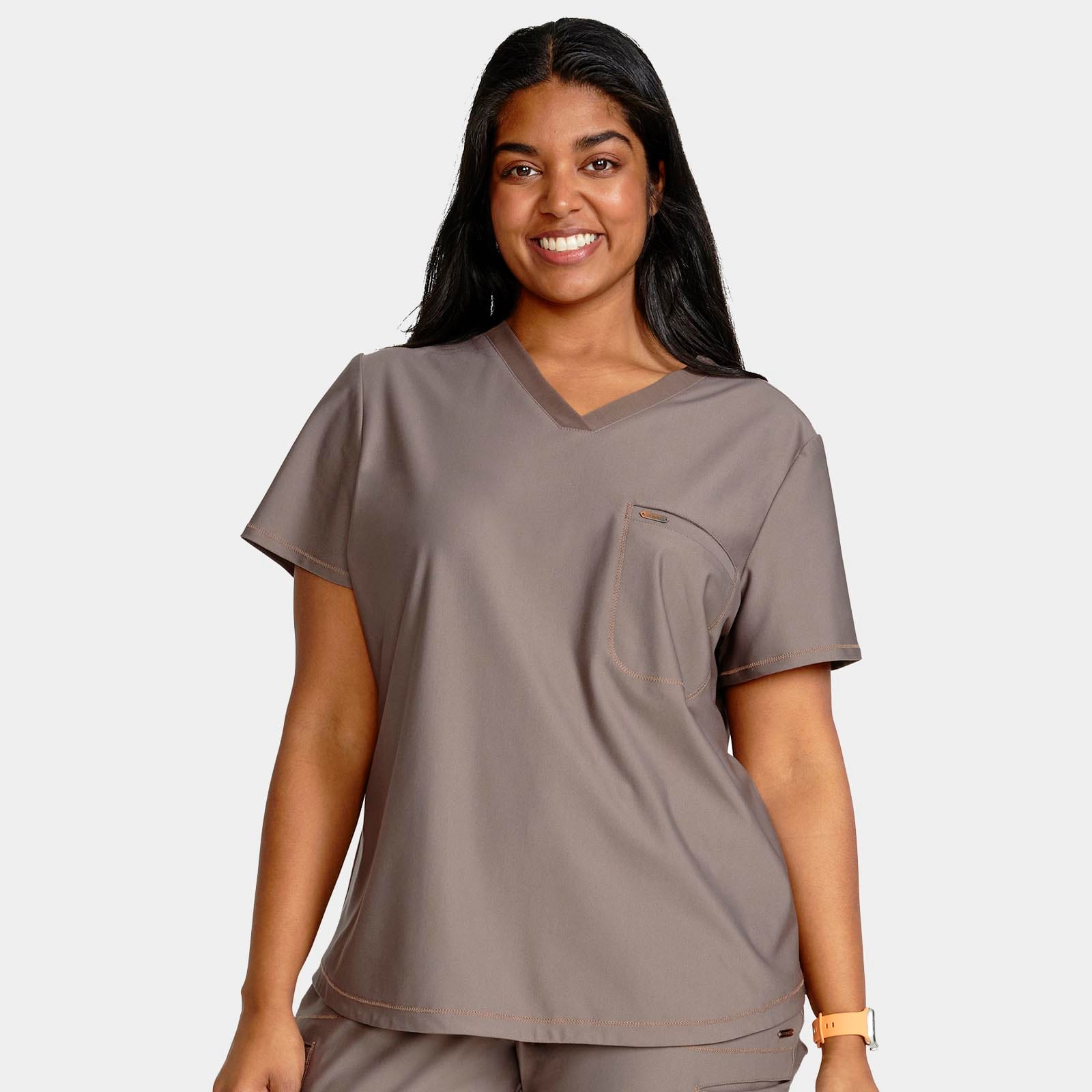 Tuckable V-Neck Top | CK819