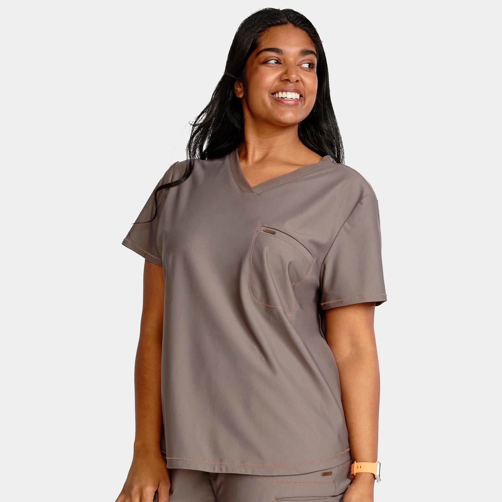 Tuckable V-Neck Top | CK819