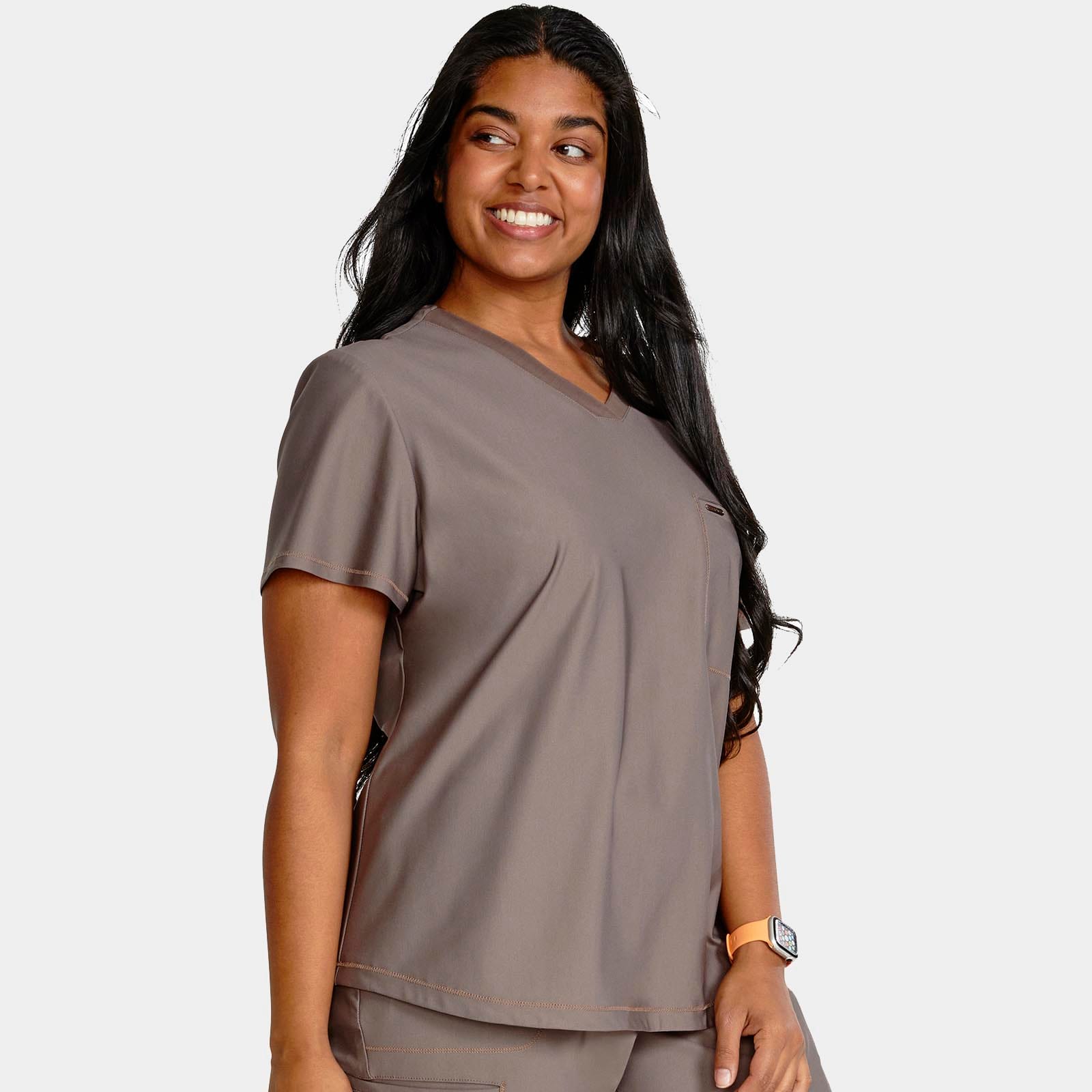 Tuckable V-Neck Top | CK819