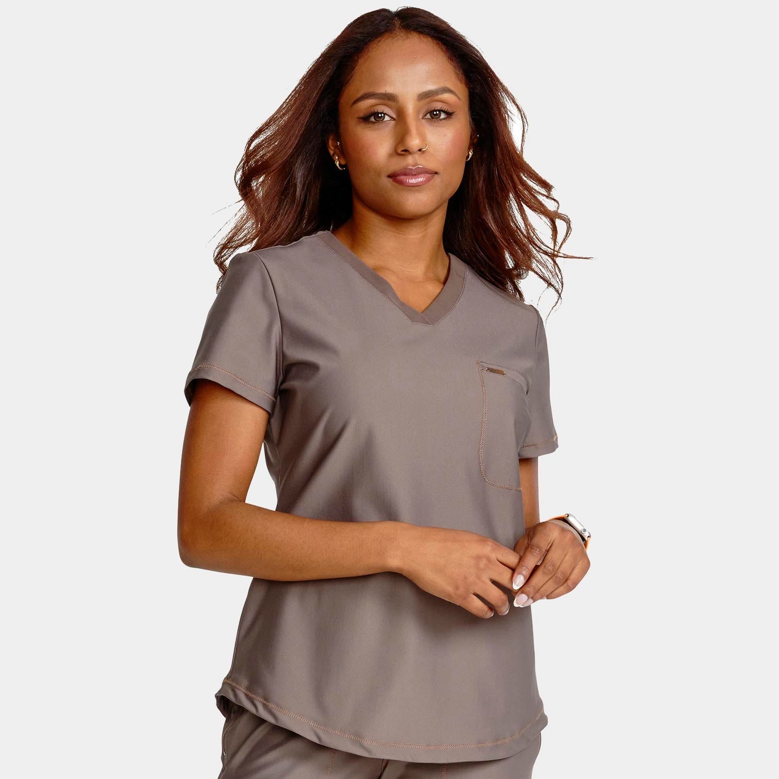 Tuckable V-Neck Top | CK819