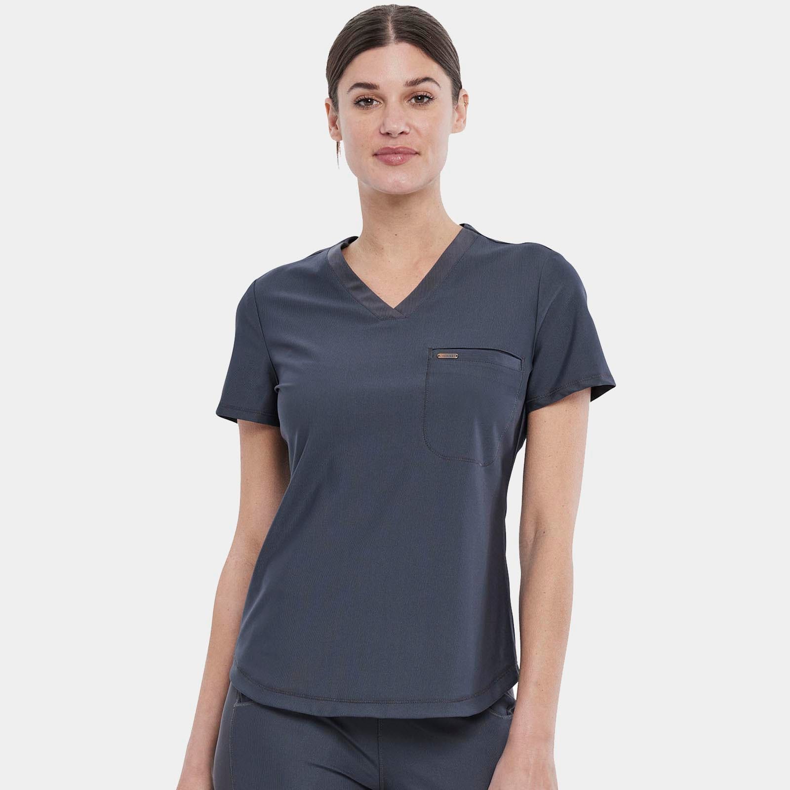 Tuckable V-Neck Top | CK819