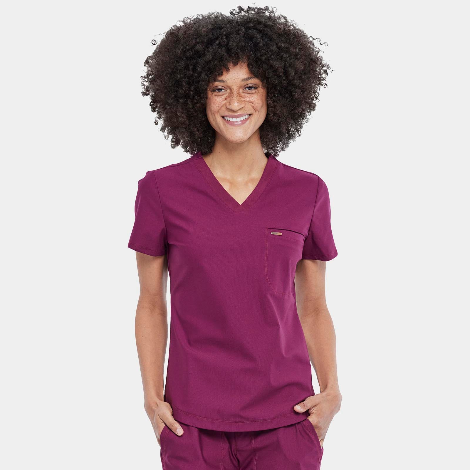 Tuckable V-Neck Top | CK819